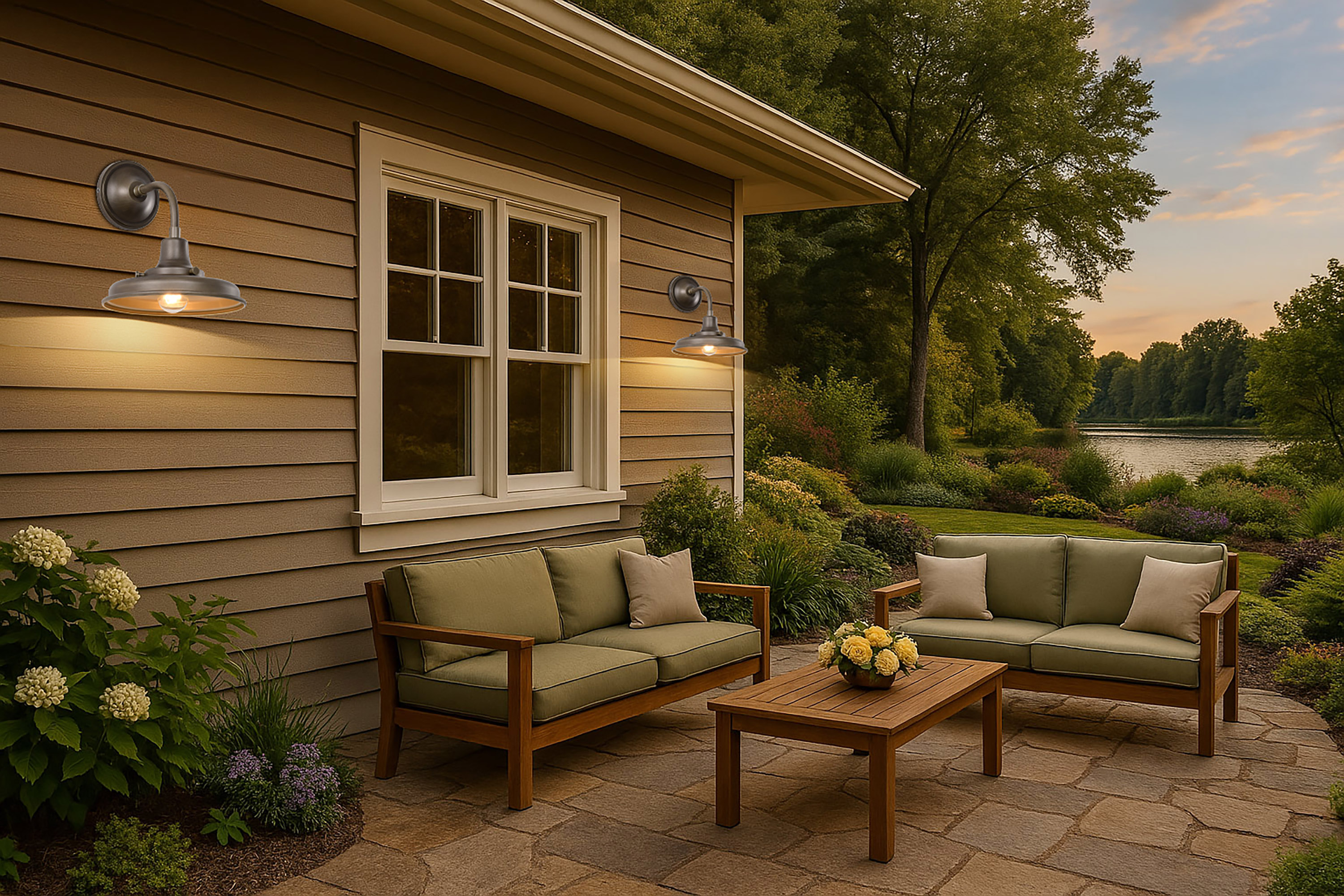 MORRIS SMALL OUTDOOR LANTERN - 60-8570