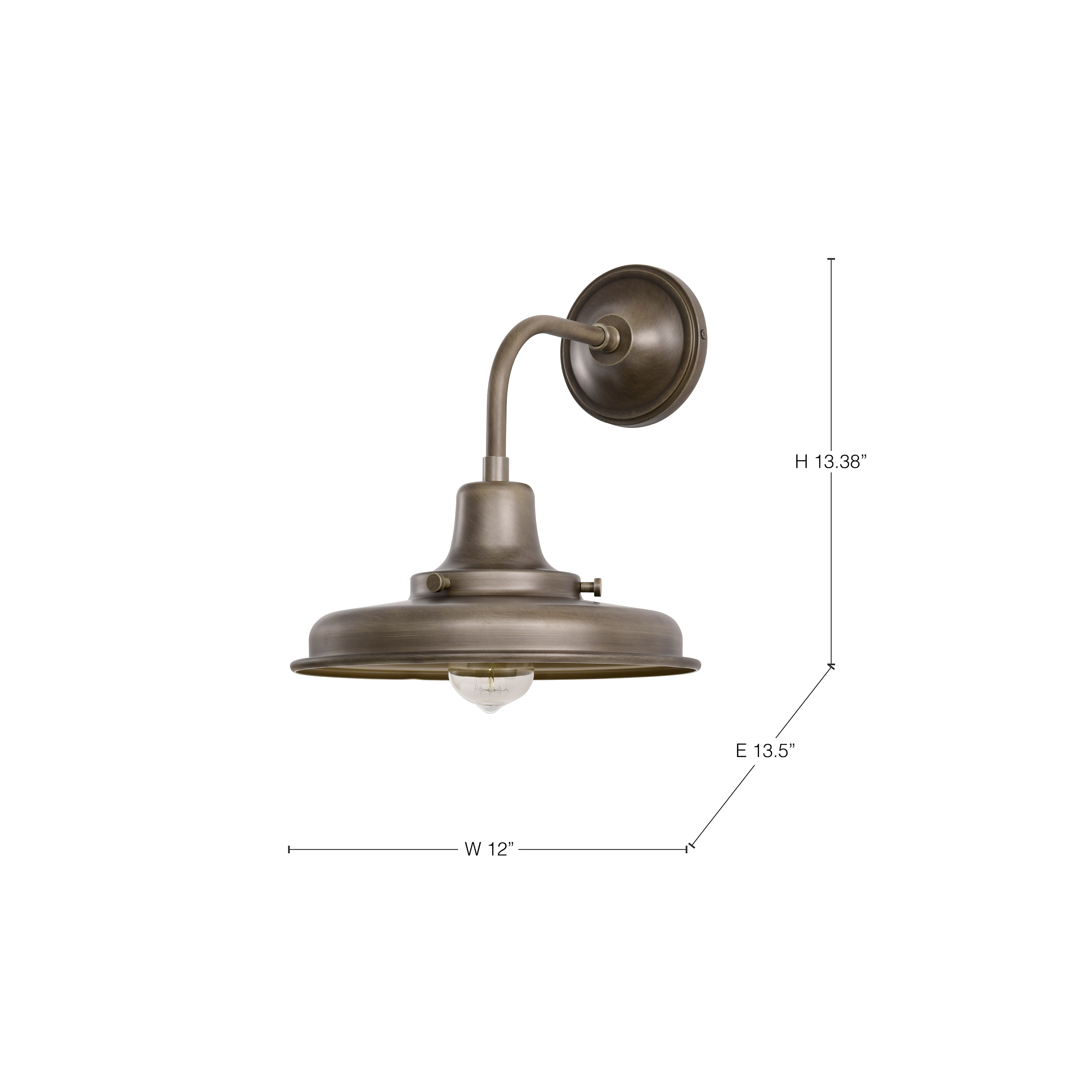 MORRIS MEDIUM OUTDOOR LANTERN - 60-8571