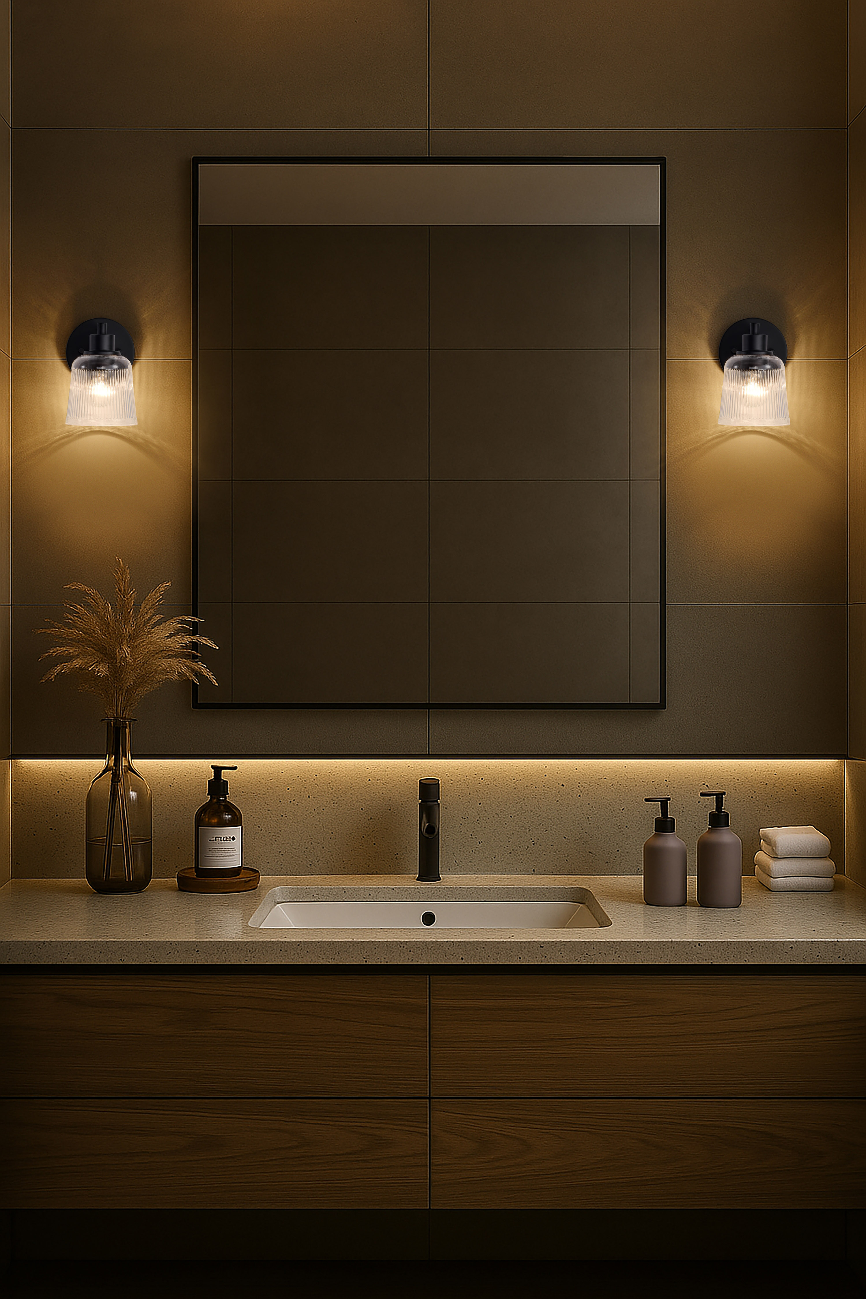 GRAYSON 1 LIGHT VANITY - 60-8601