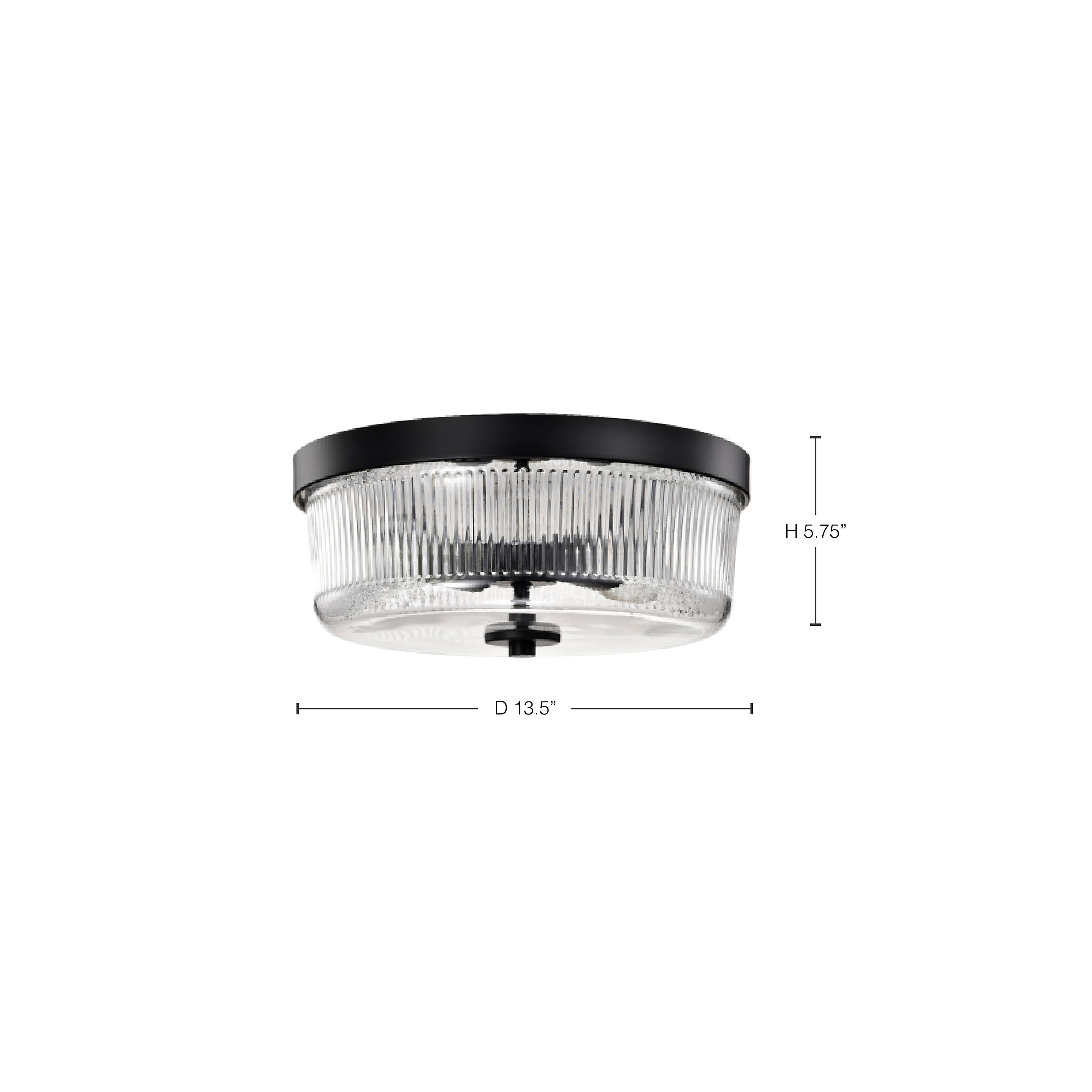 GRAYSON SMALL FLUSH MOUNT - 60-8608