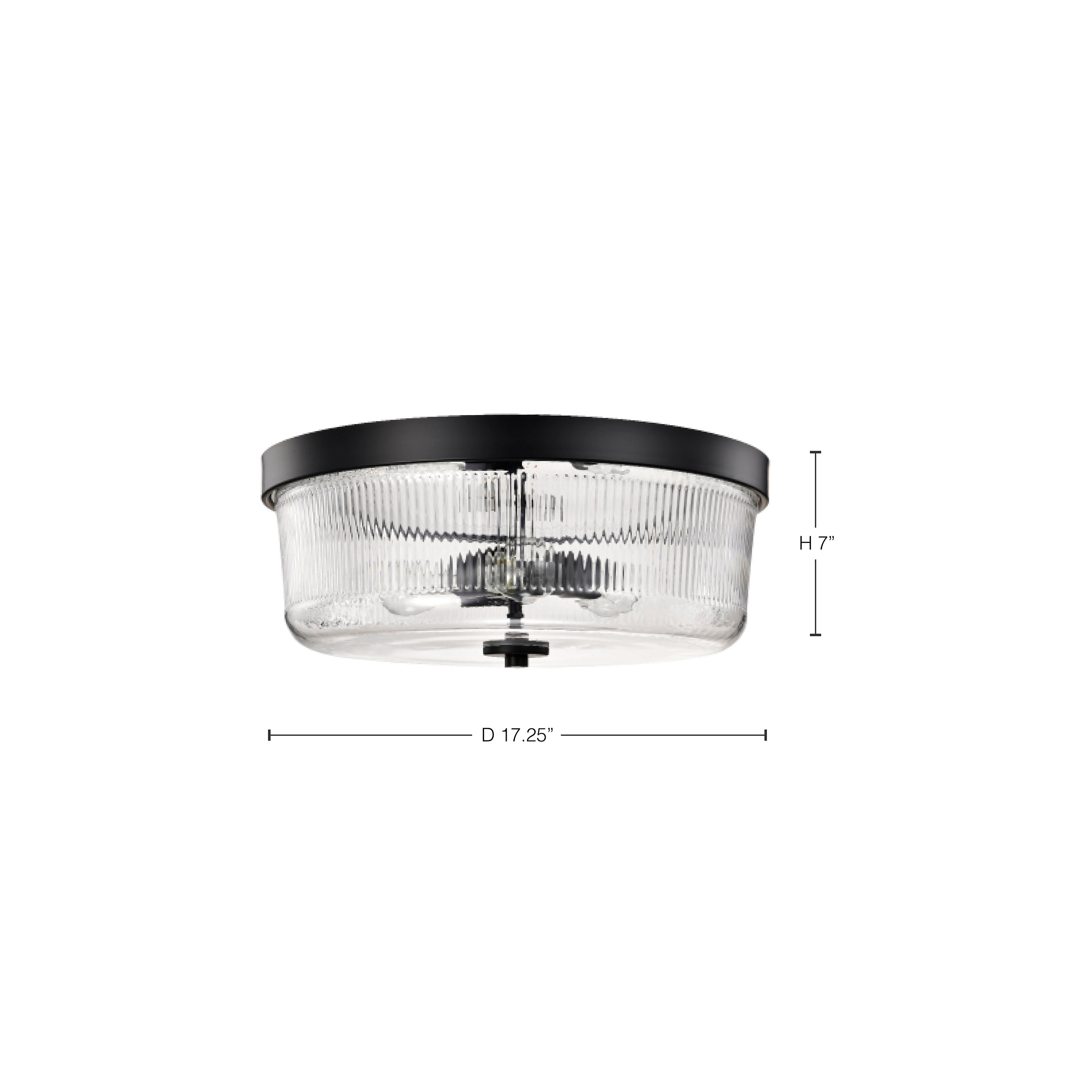 GRAYSON LARGE FLUSH MOUNT - 60-8609