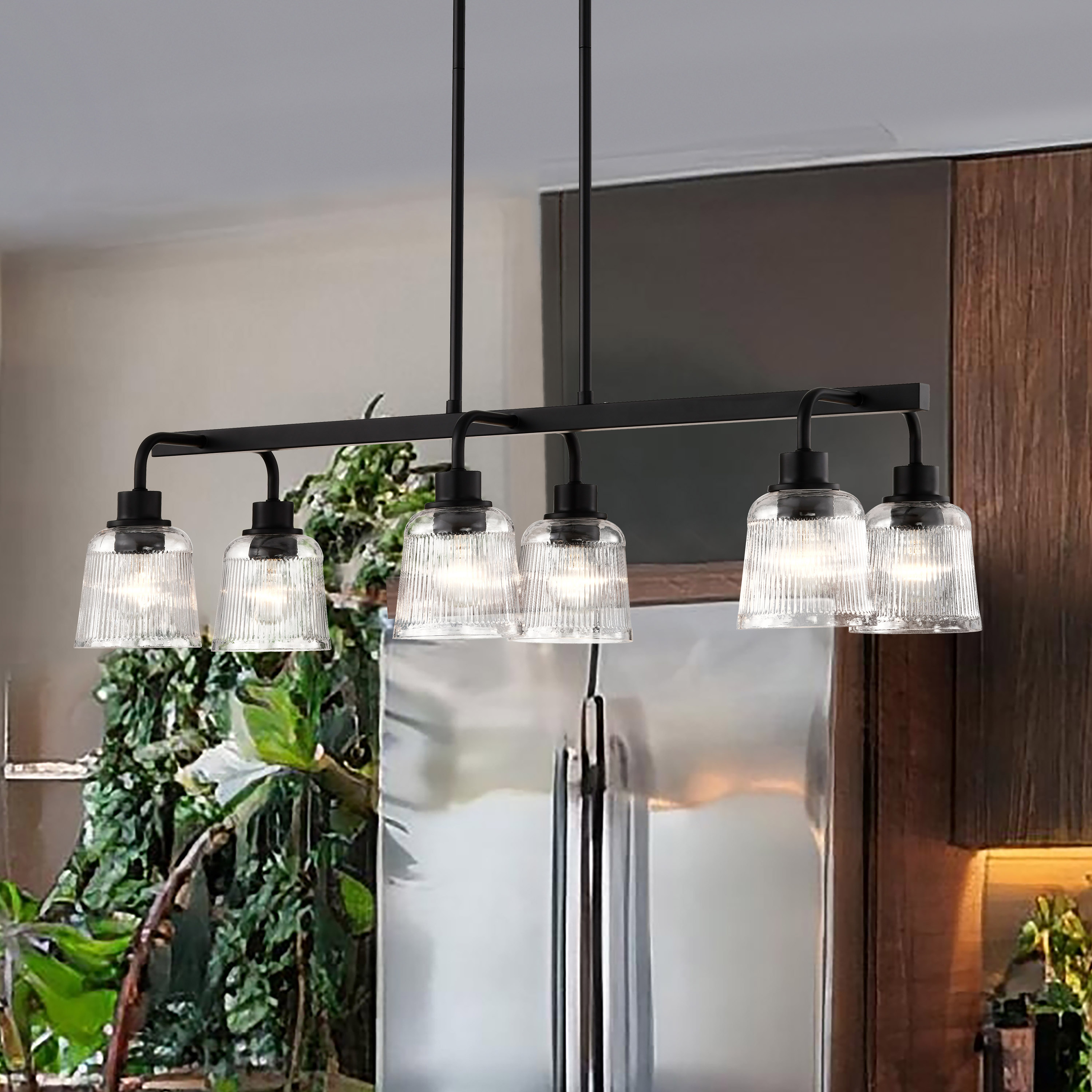 GRAYSON 6 LIGHT ISLAND PENDANT - 60-8610