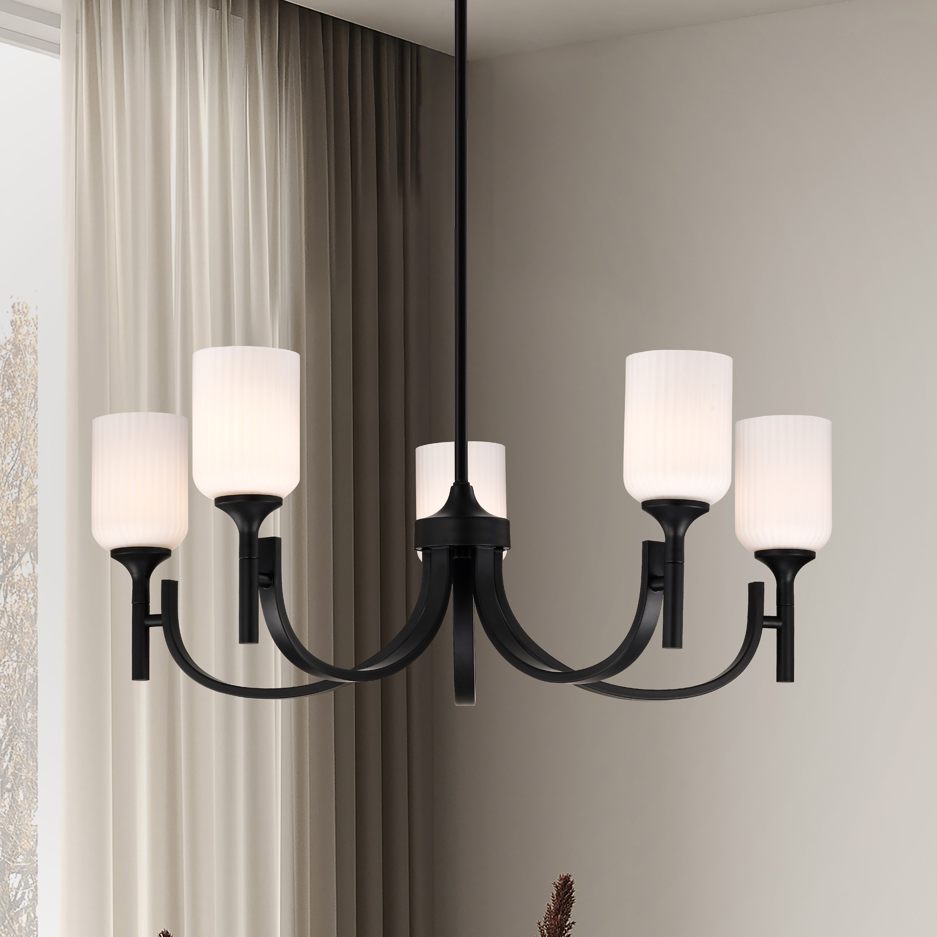 SOLARA 5 LIGHT CHANDELIER - 60-8650