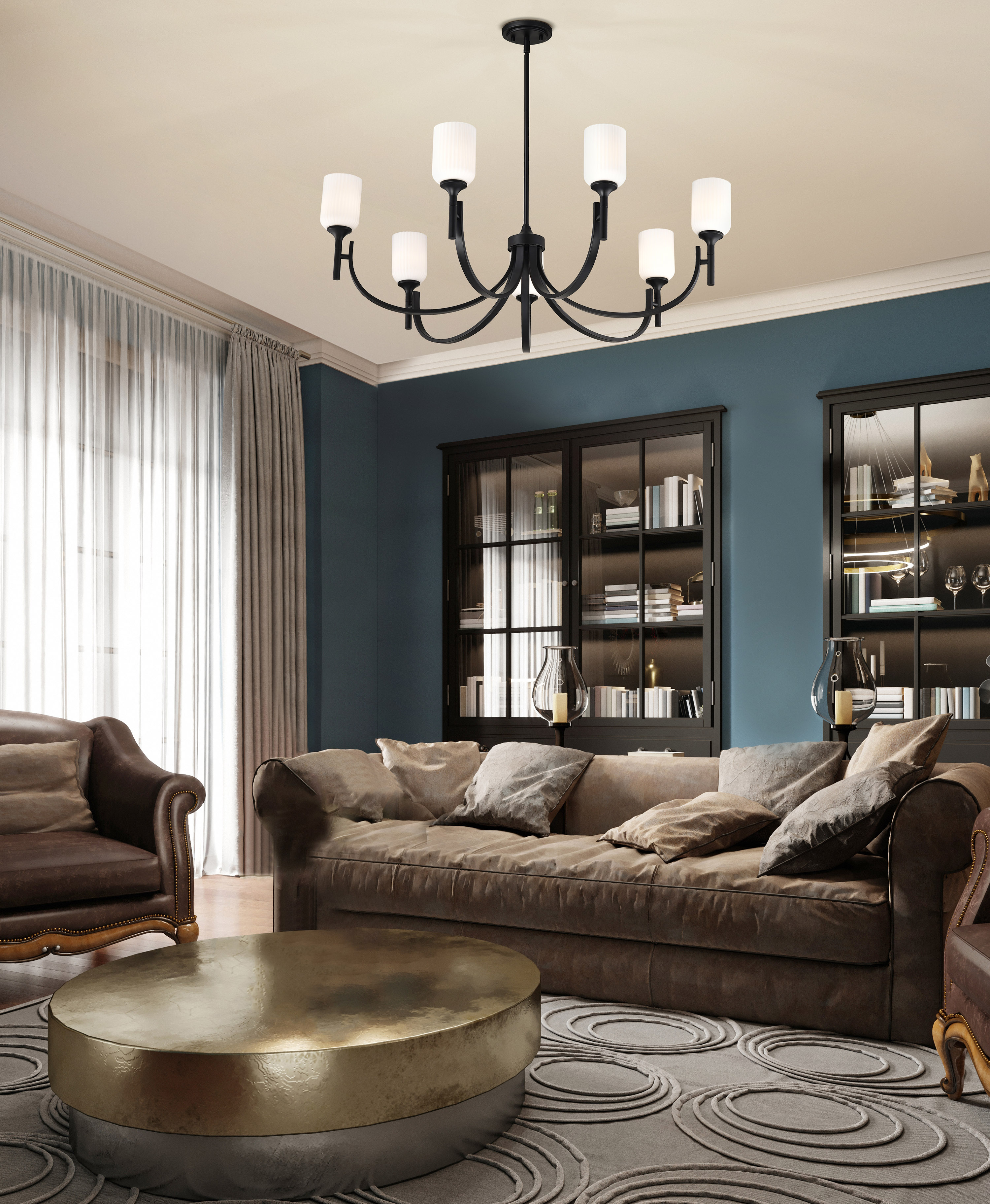 SOLARA 7 LIGHT CHANDELIER - 60-8651