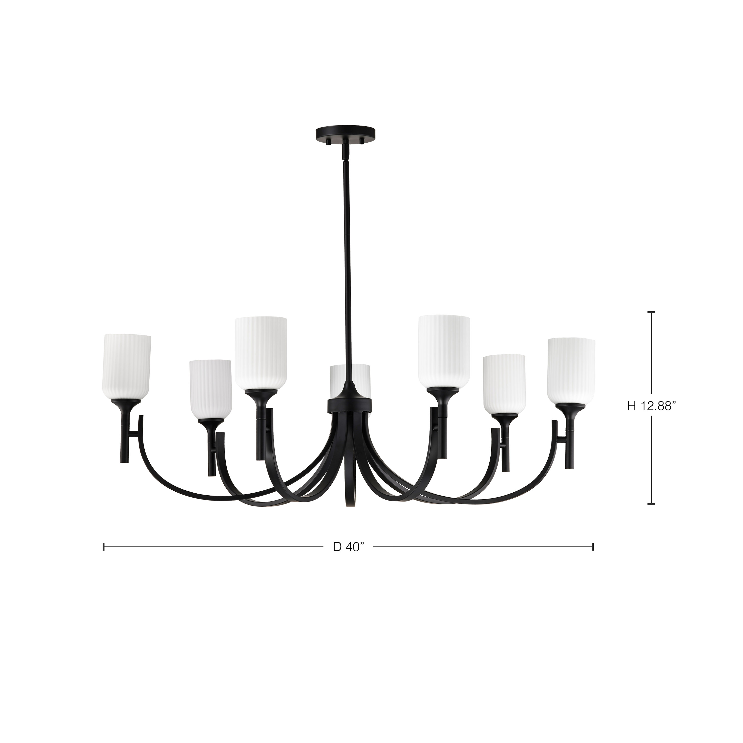 SOLARA 7 LIGHT CHANDELIER - 60-8651