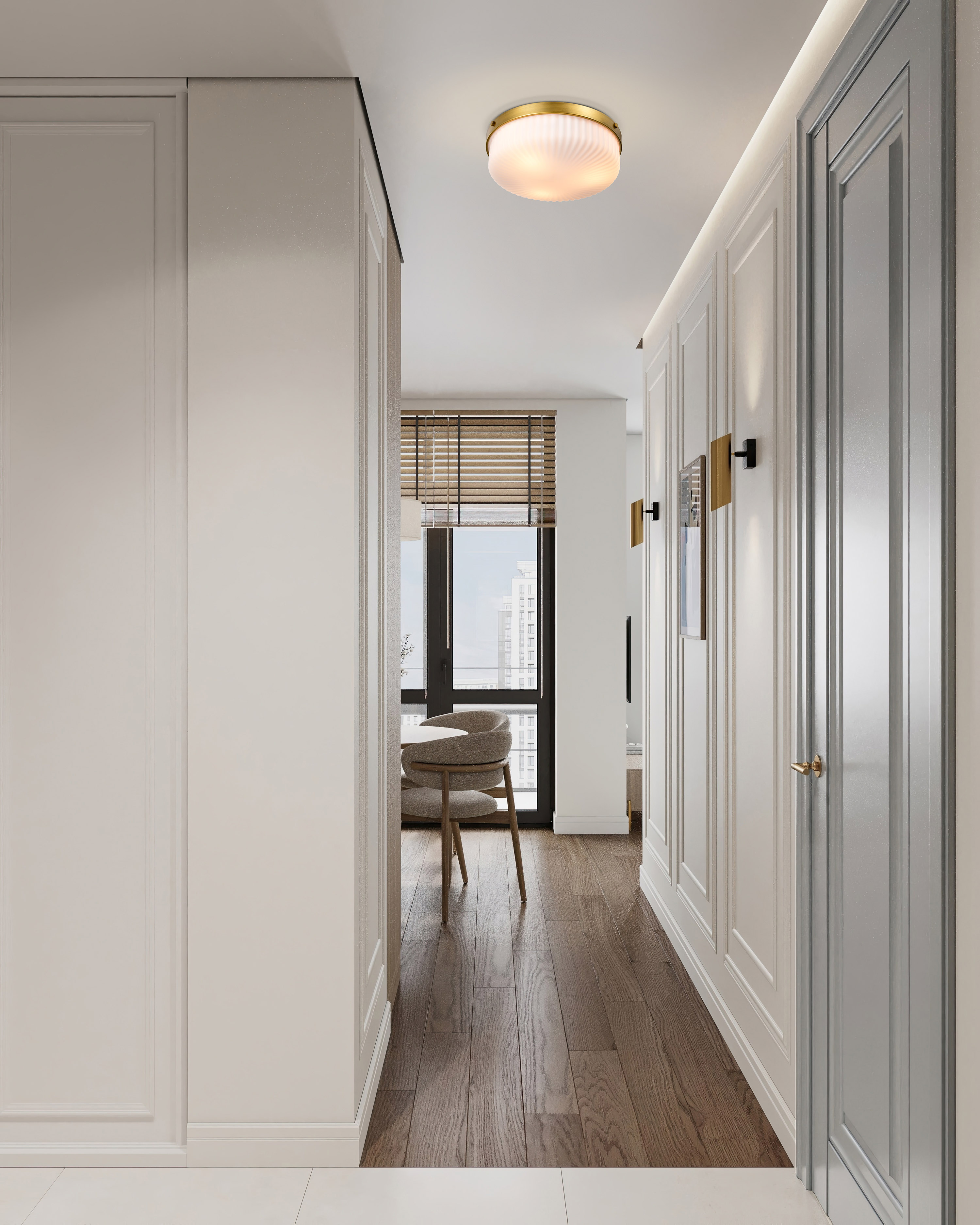 SOLARA FLUSH MOUNT - 60-8668