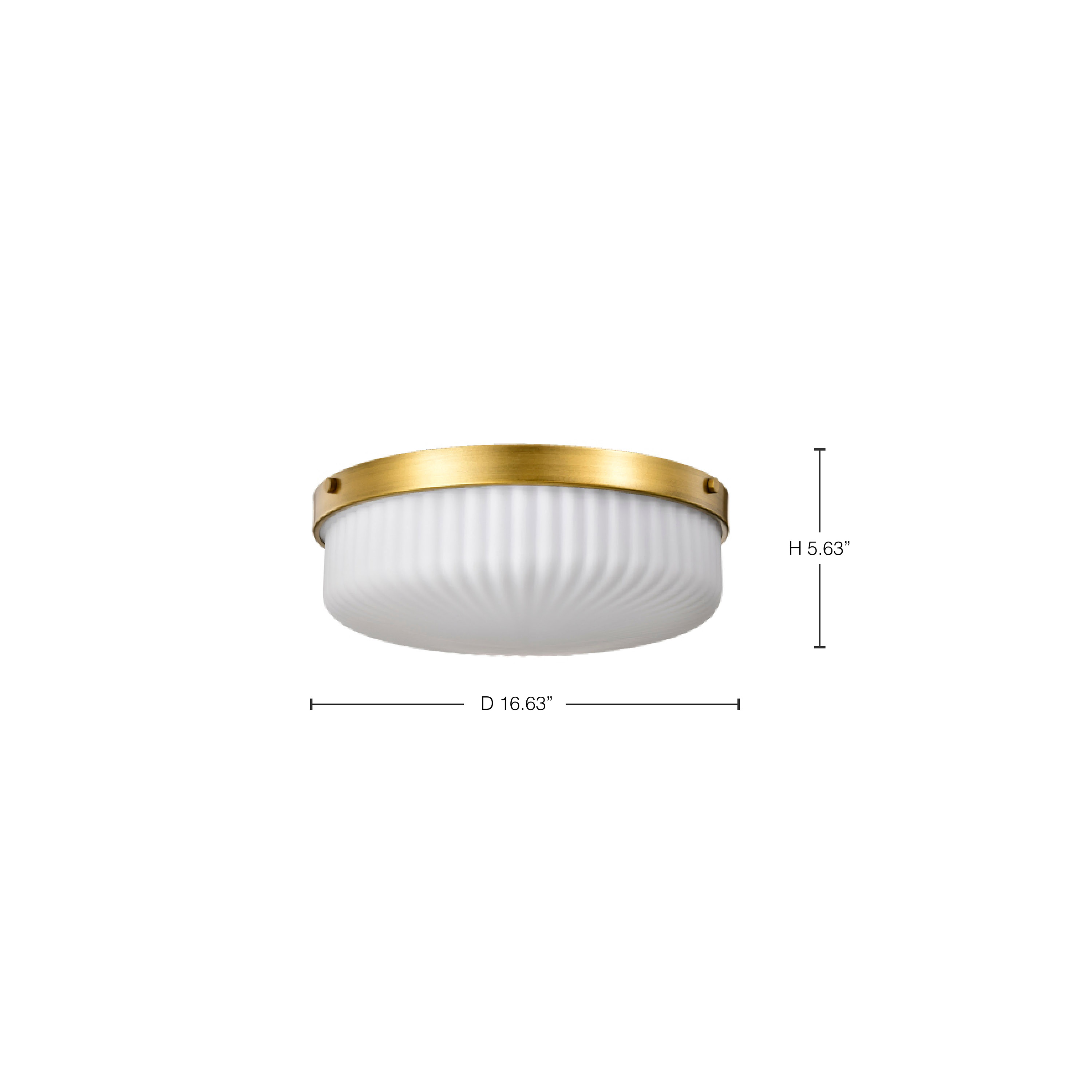 SOLARA FLUSH MOUNT - 60-8668