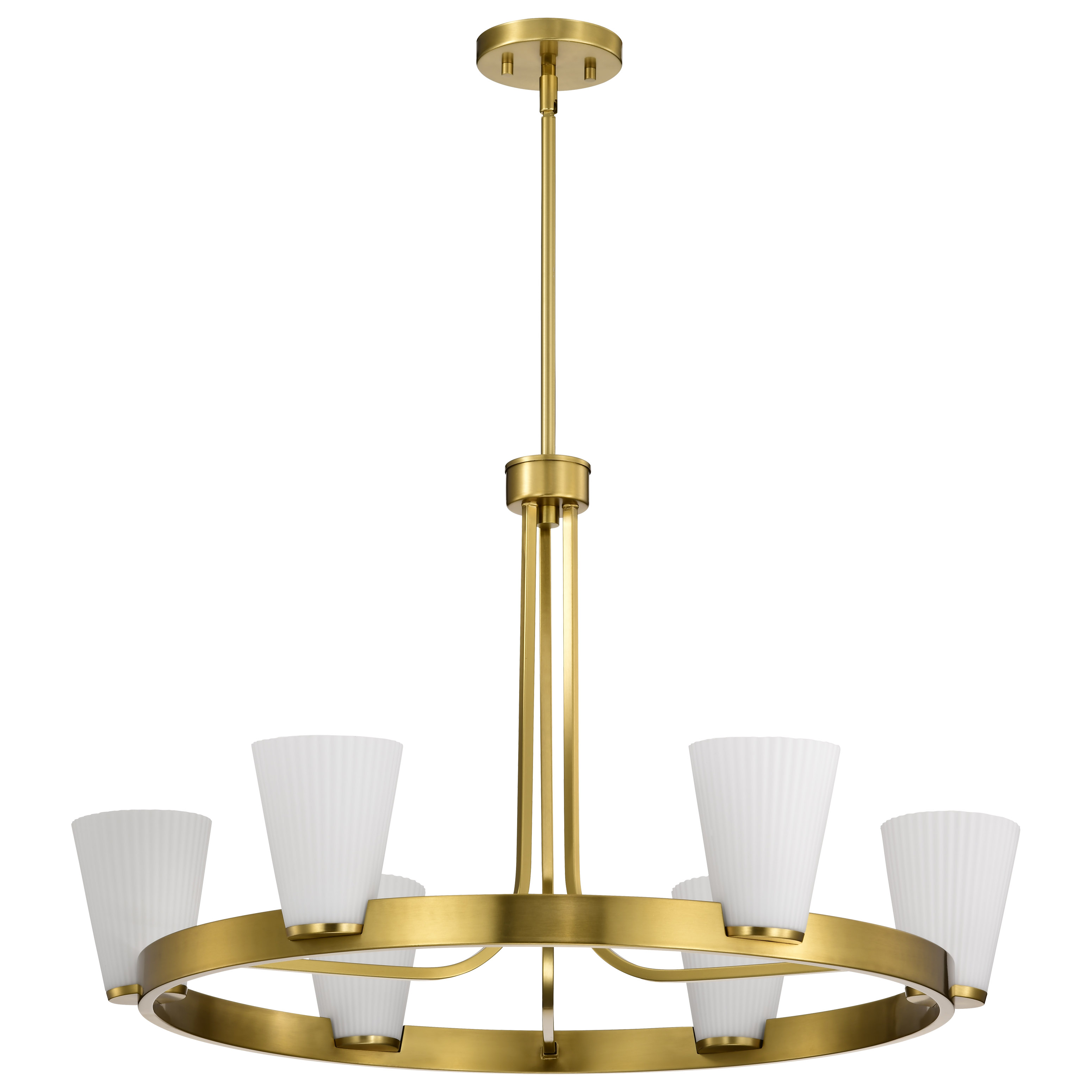 ROYALE 6 LIGHT CHANDELIER - 60-8726
