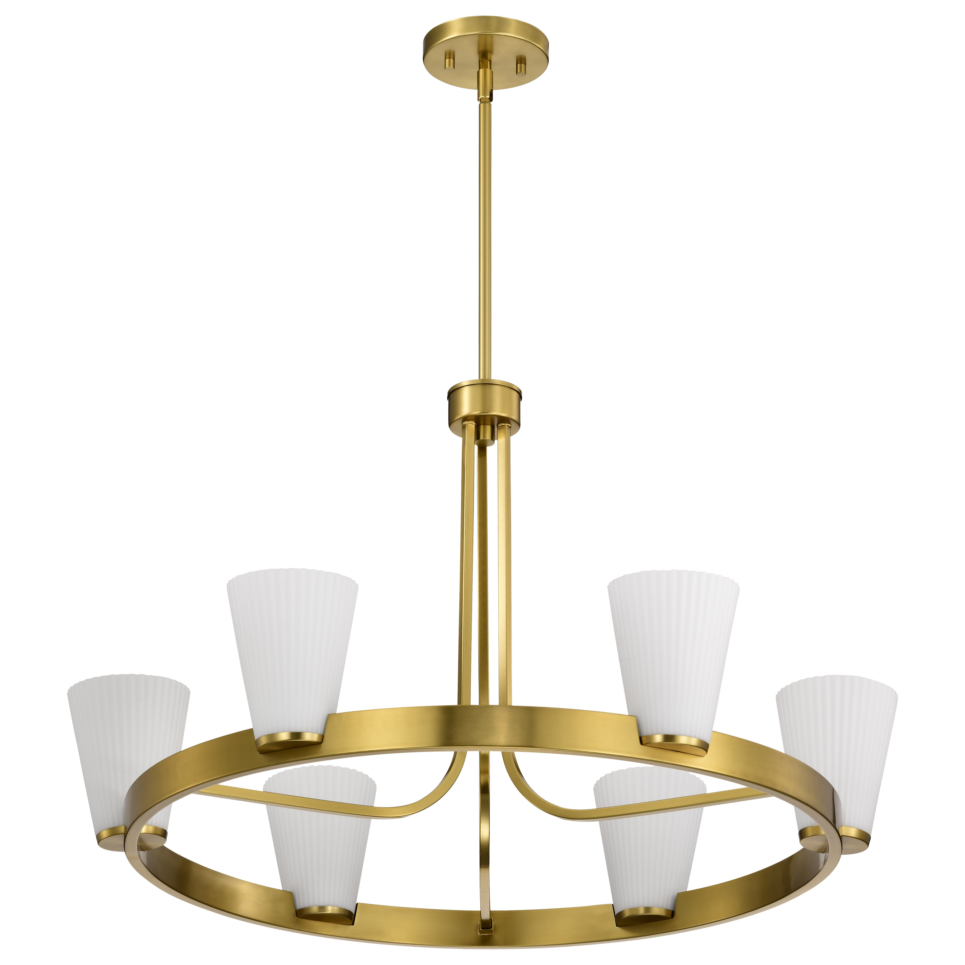 ROYALE 6 LIGHT CHANDELIER - 60-8726