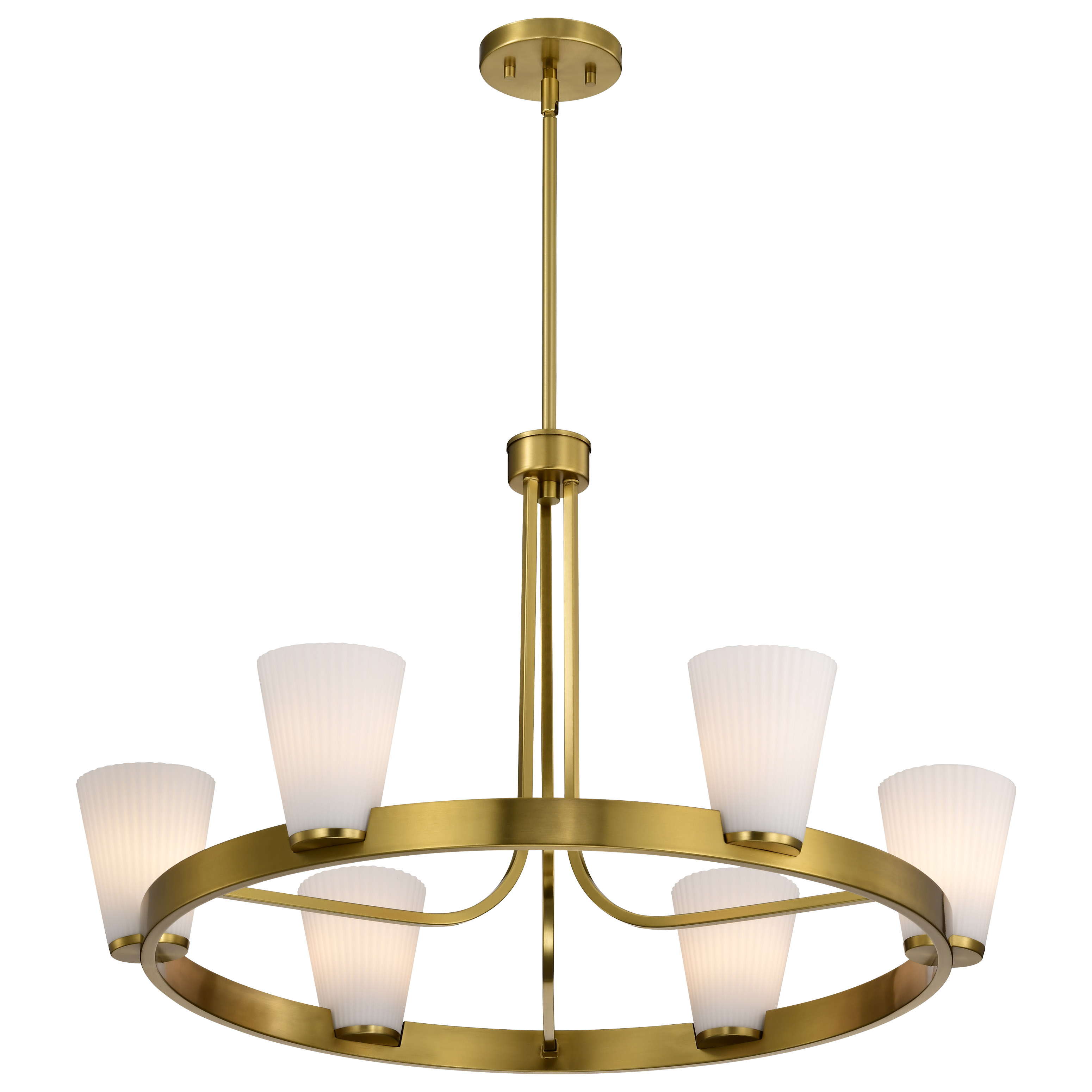 ROYALE 6 LIGHT CHANDELIER - 60-8726
