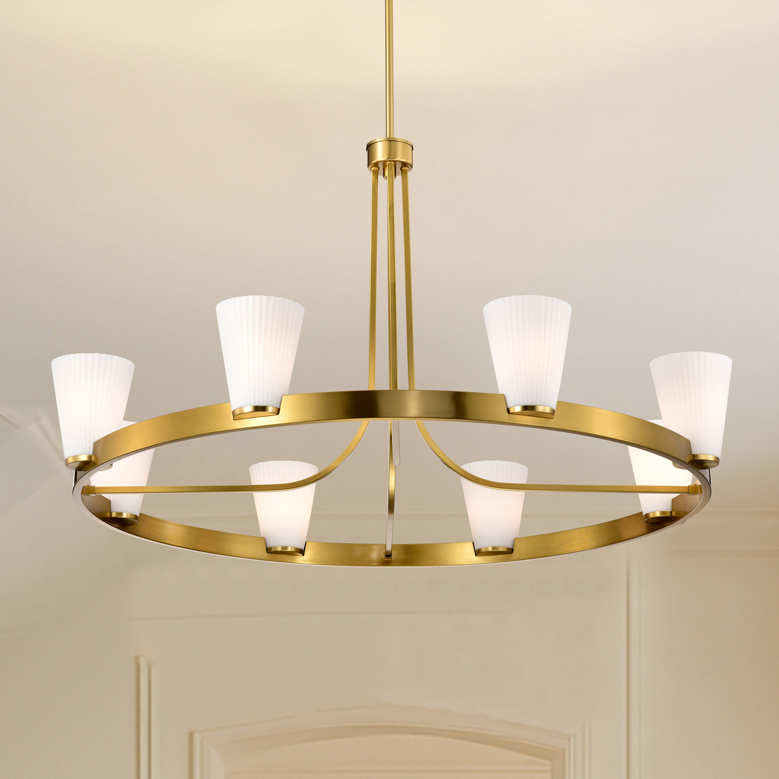 ROYALE 8 LIGHT CHANDELIER - 60-8729