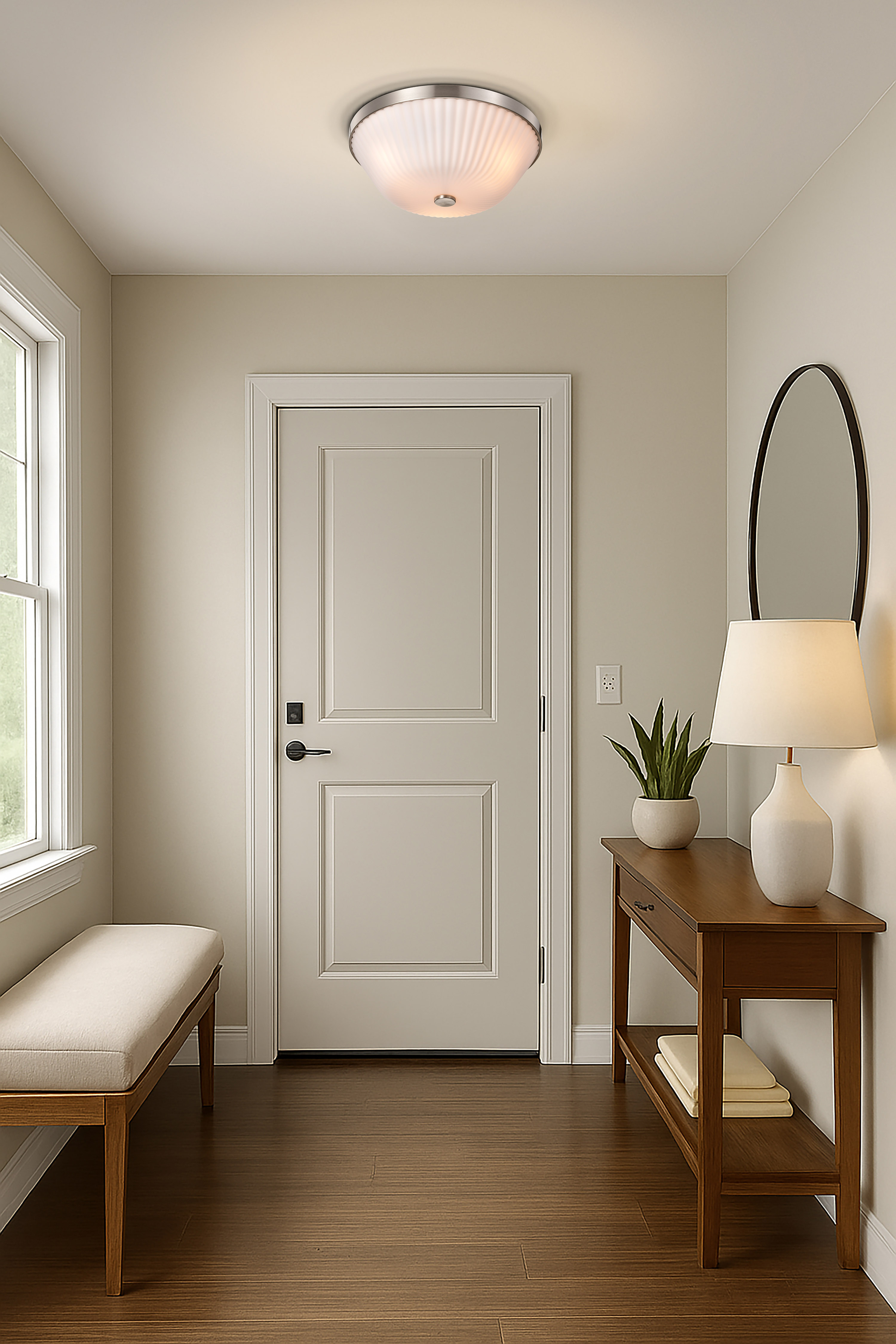 ROYALE 3 LIGHT FLUSH MOUNT - 60-8735