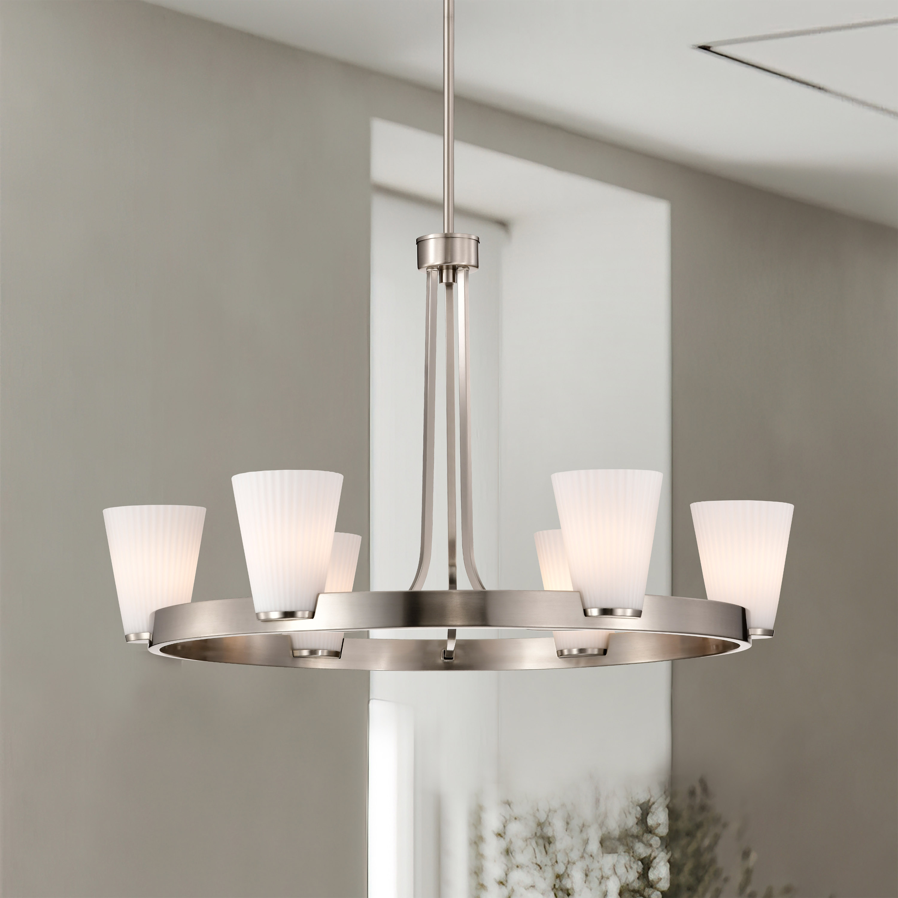 ROYALE 6 LIGHT CHANDELIER - 60-8736