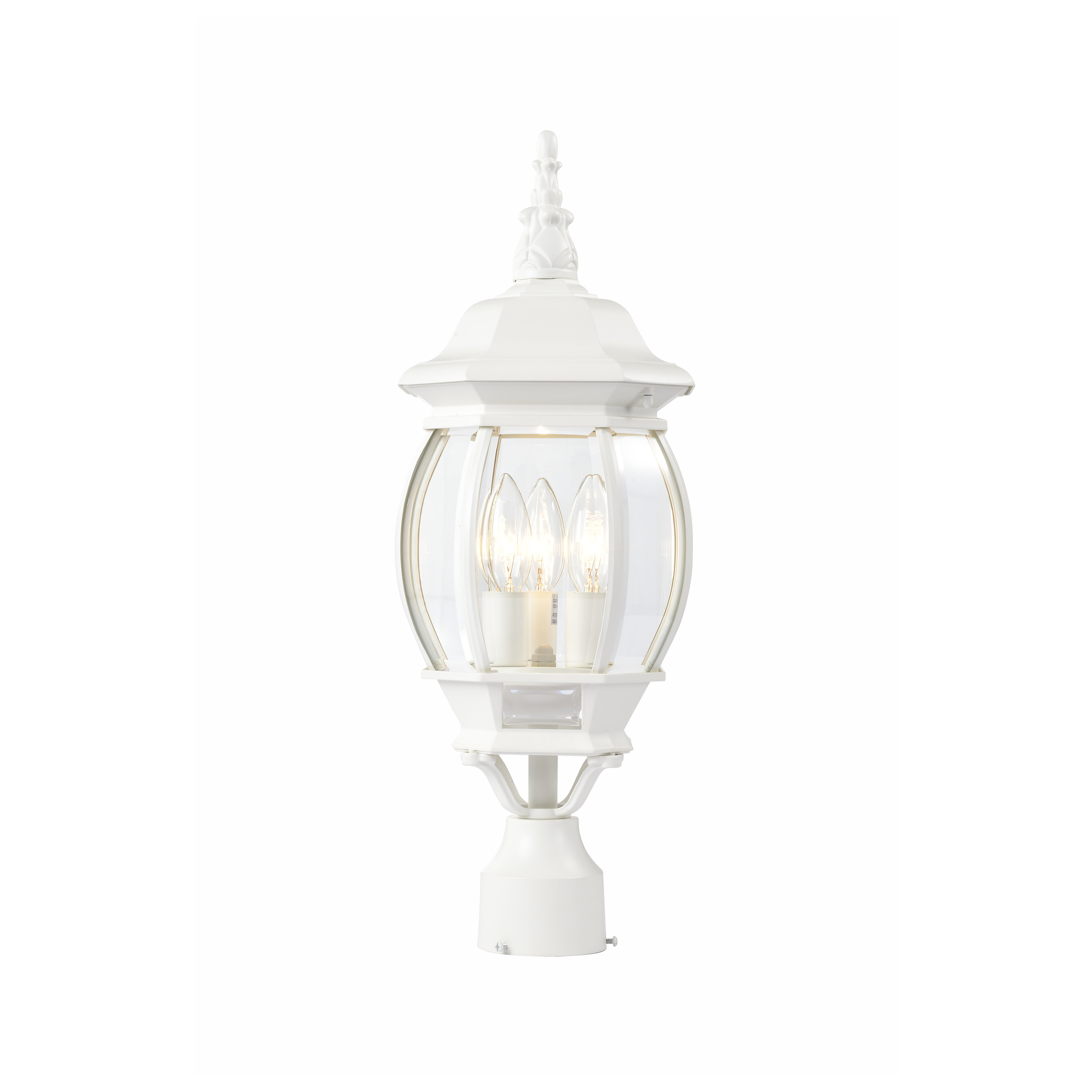 CENTRAL PARK 3 LT POST LANTERN - 60-897
