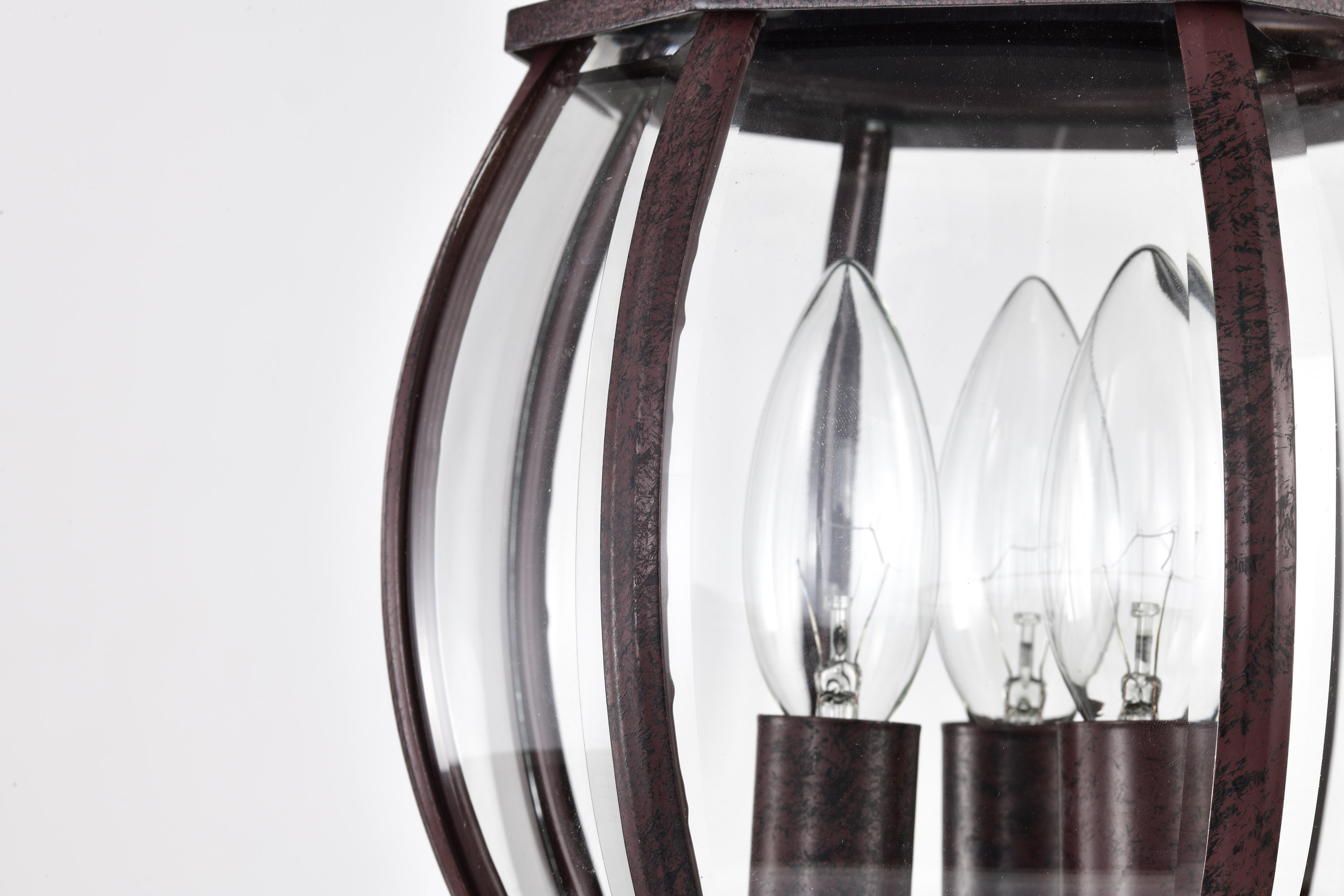 CENTRAL PARK 3 LT POST LANTERN - 60-898