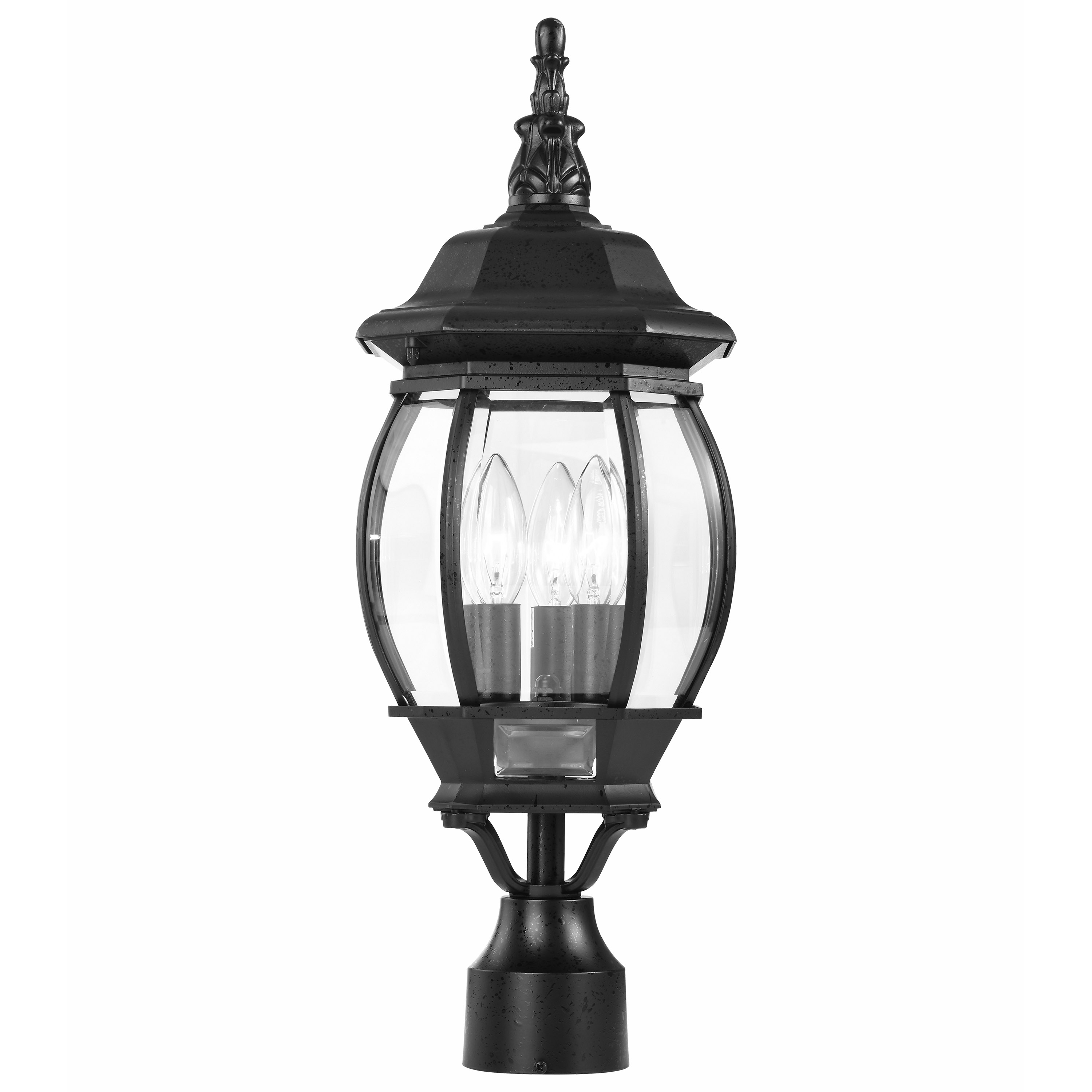 CENTRAL PARK 3 LT POST LANTERN - 60-899