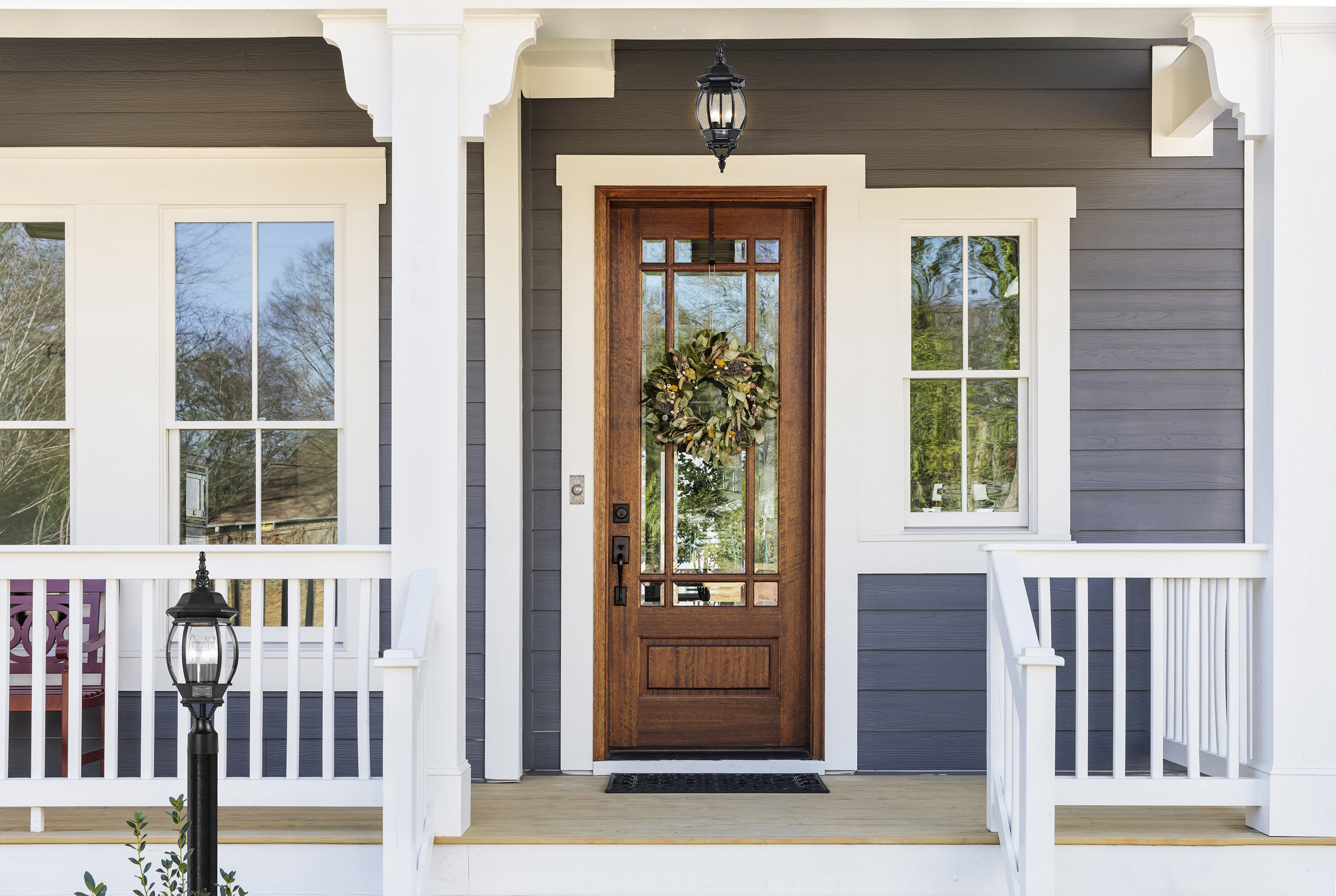 CENTRAL PARK 3 LT POST LANTERN - 60-899