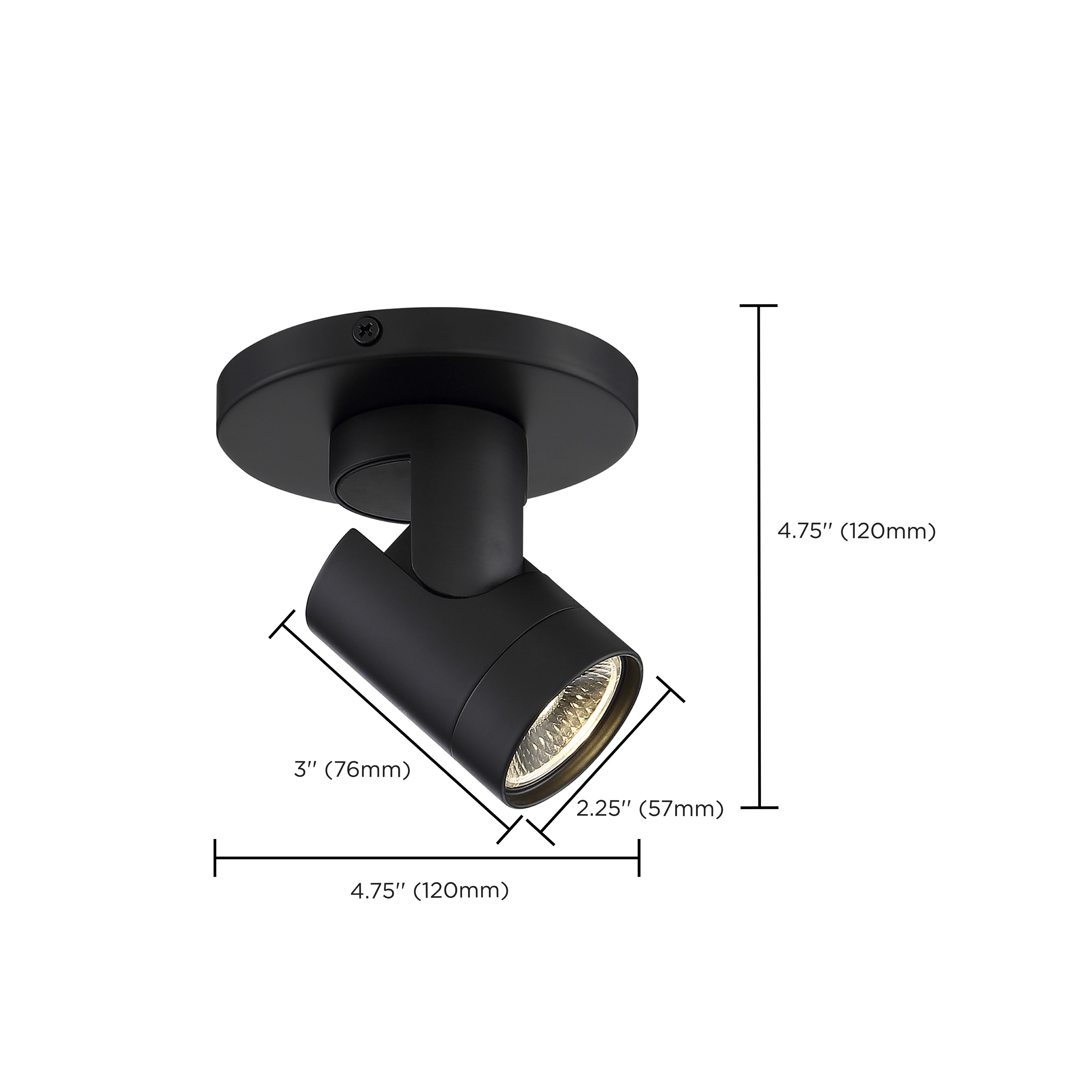 12W LED BARREL MONOPOINT - 62-1105