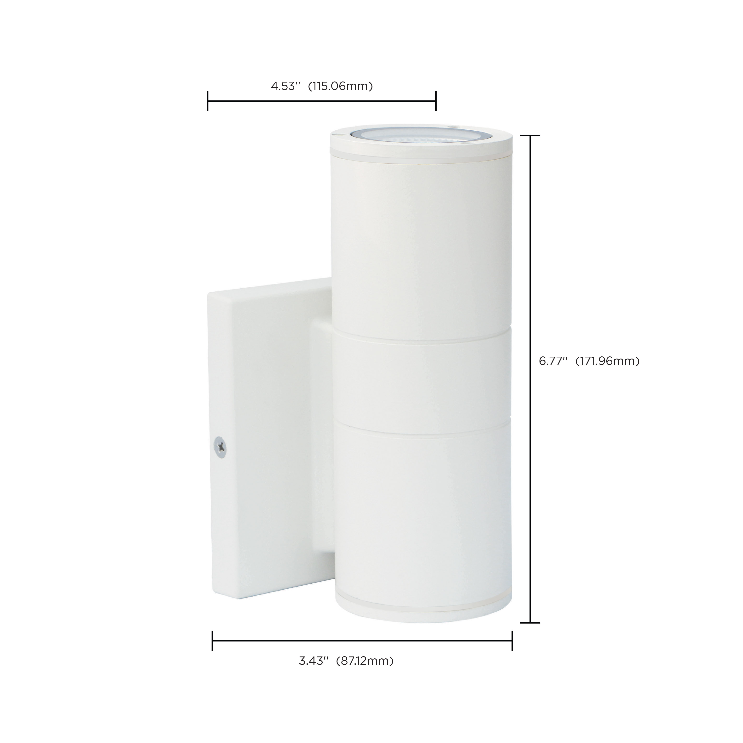 1 LT LED SM UP OR DOWN SCONCE - 62-1137