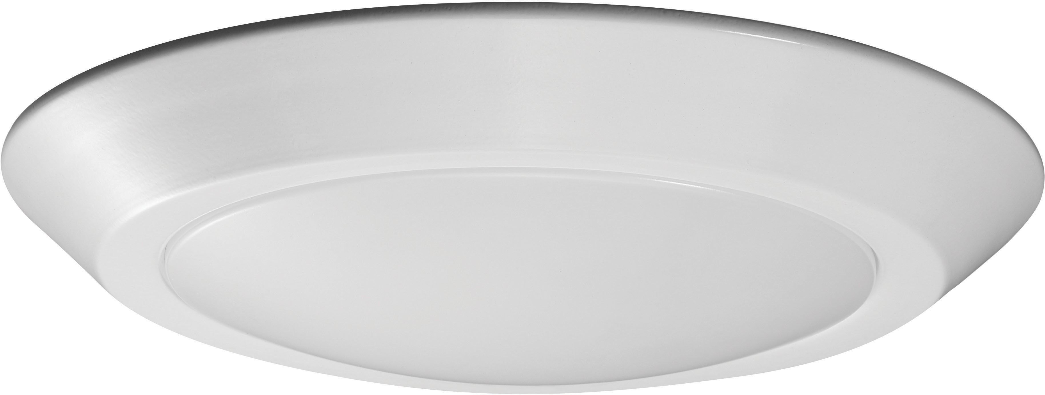 7" LED DISK LIGHT WHITE FINISH - 62-1161