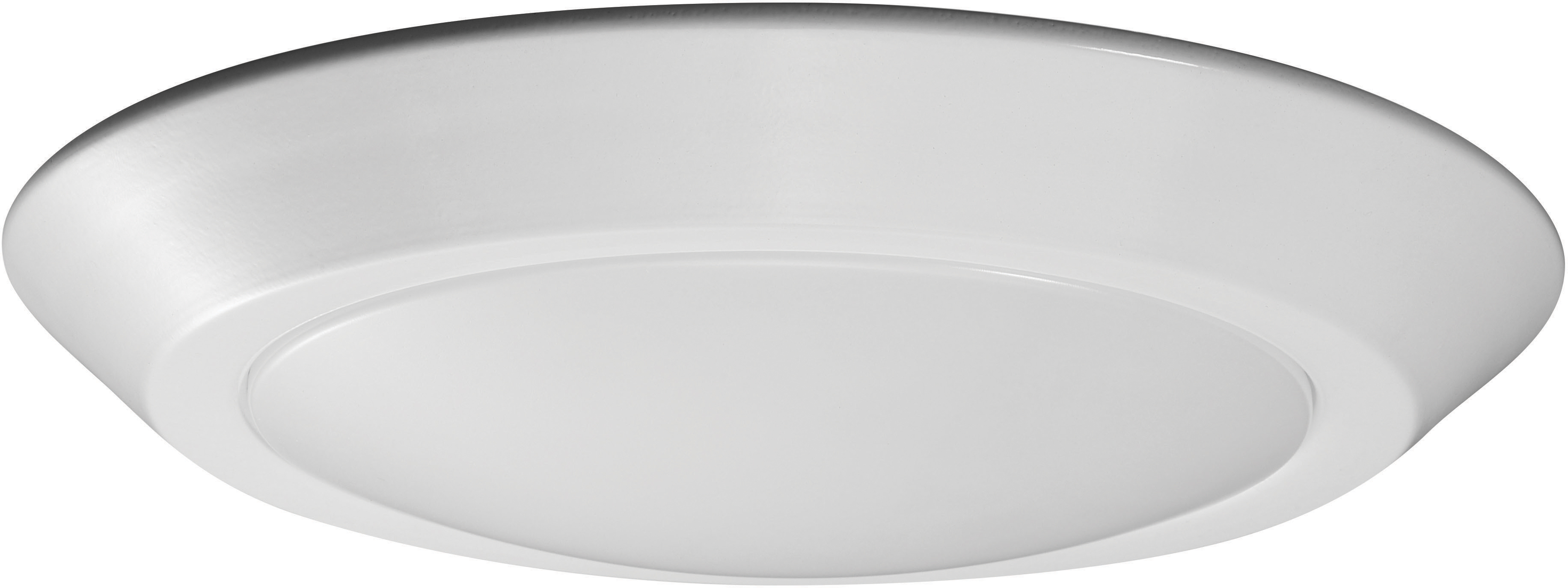 7" LED DISK LIGHT WHITE FINISH - 62-1164