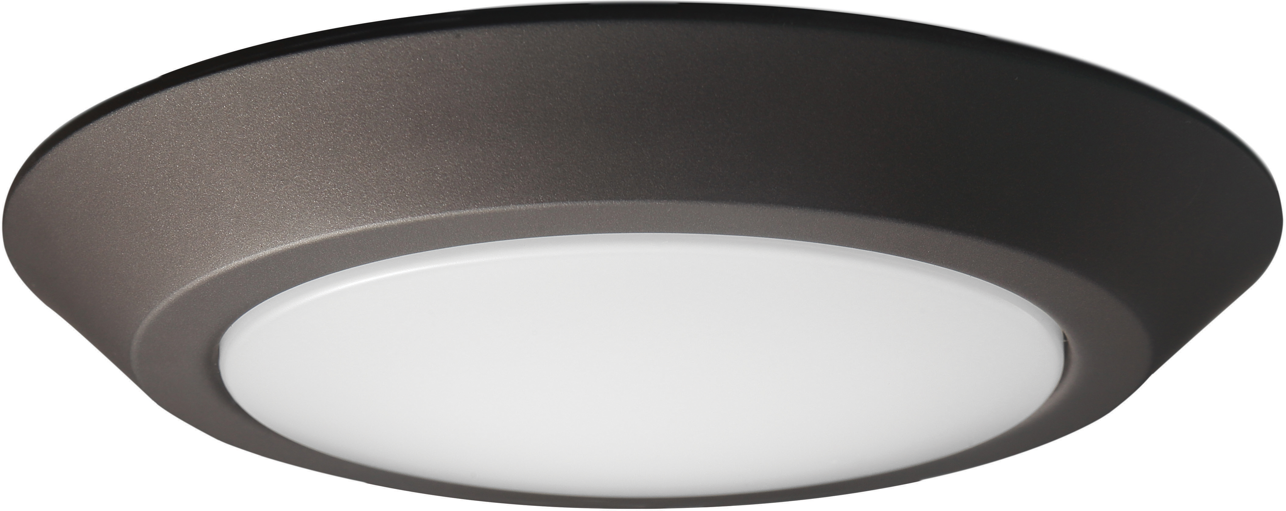 10" LED DISK LIGHT MAHOGANY BZ - 62-1167