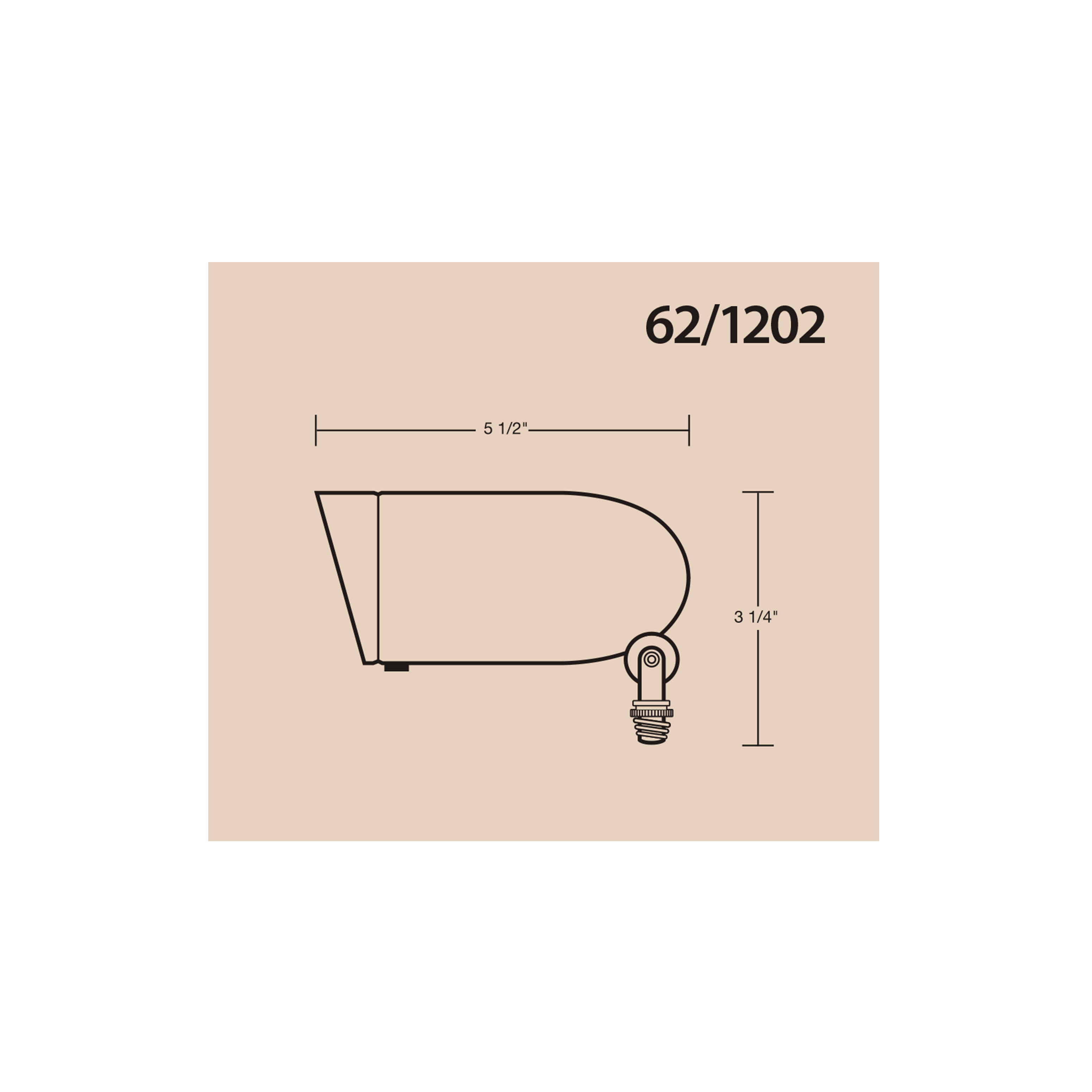 LED 6W LANDSCAPE FLOOD - 62-1202