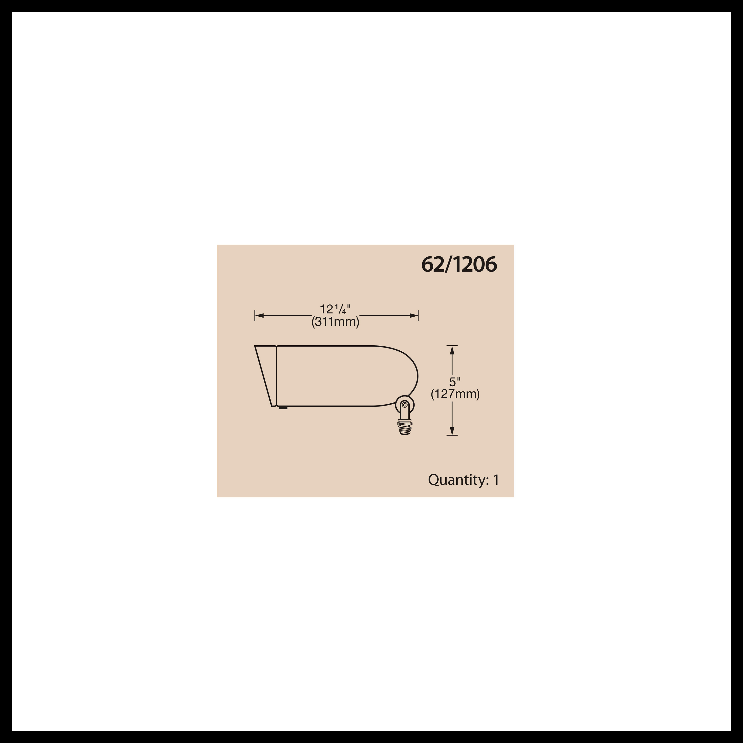 LED 12W LANDSCAPE FLOOD - 62-1206