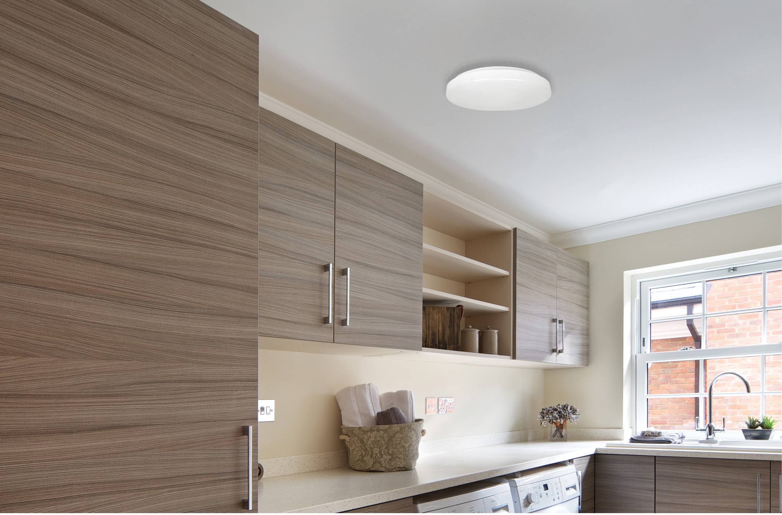 14" ACRYLIC LED FLUSH FIXTURE - 62-1213