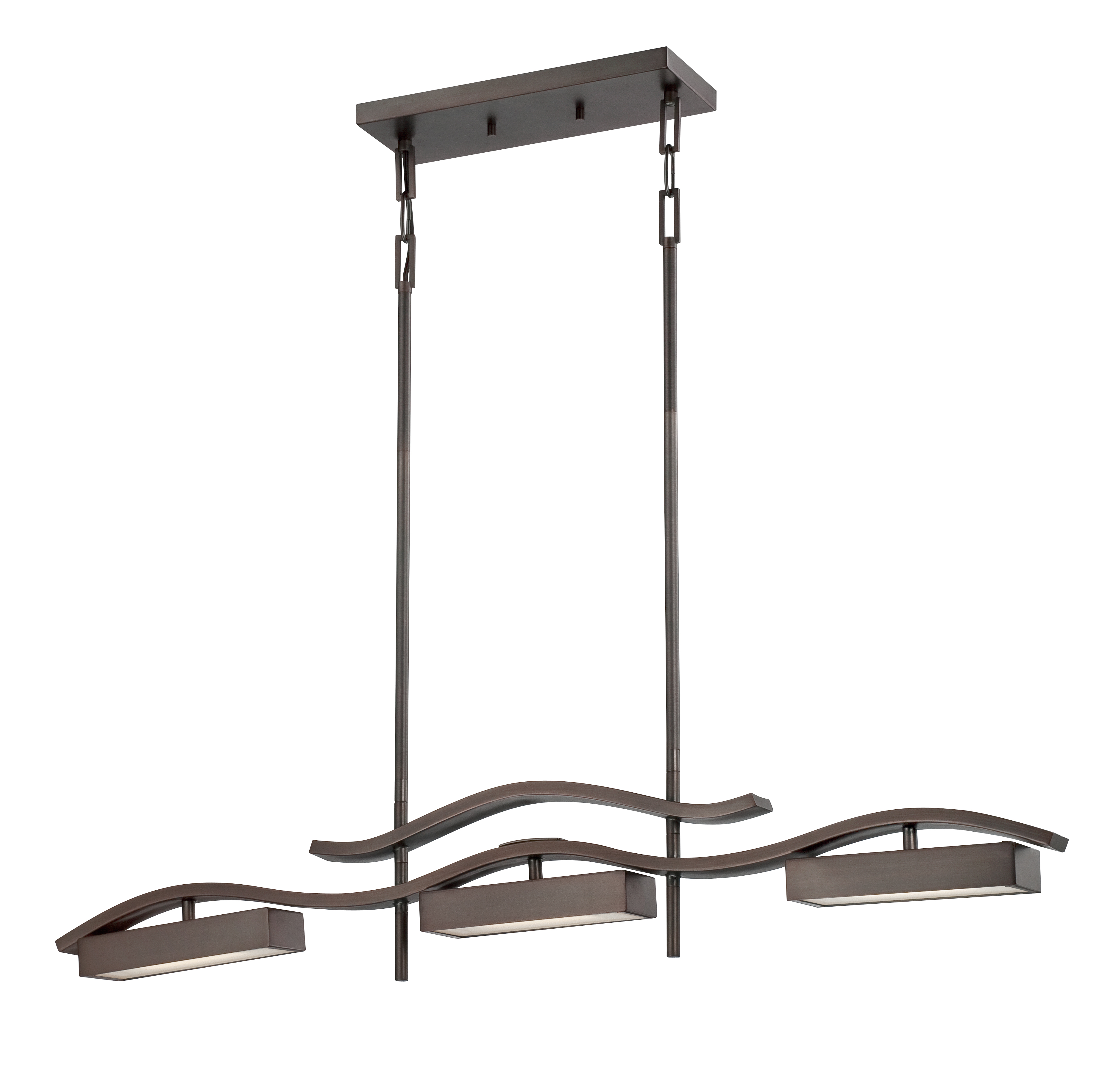 WAVE LED ISLAND PENDANT - 62-135