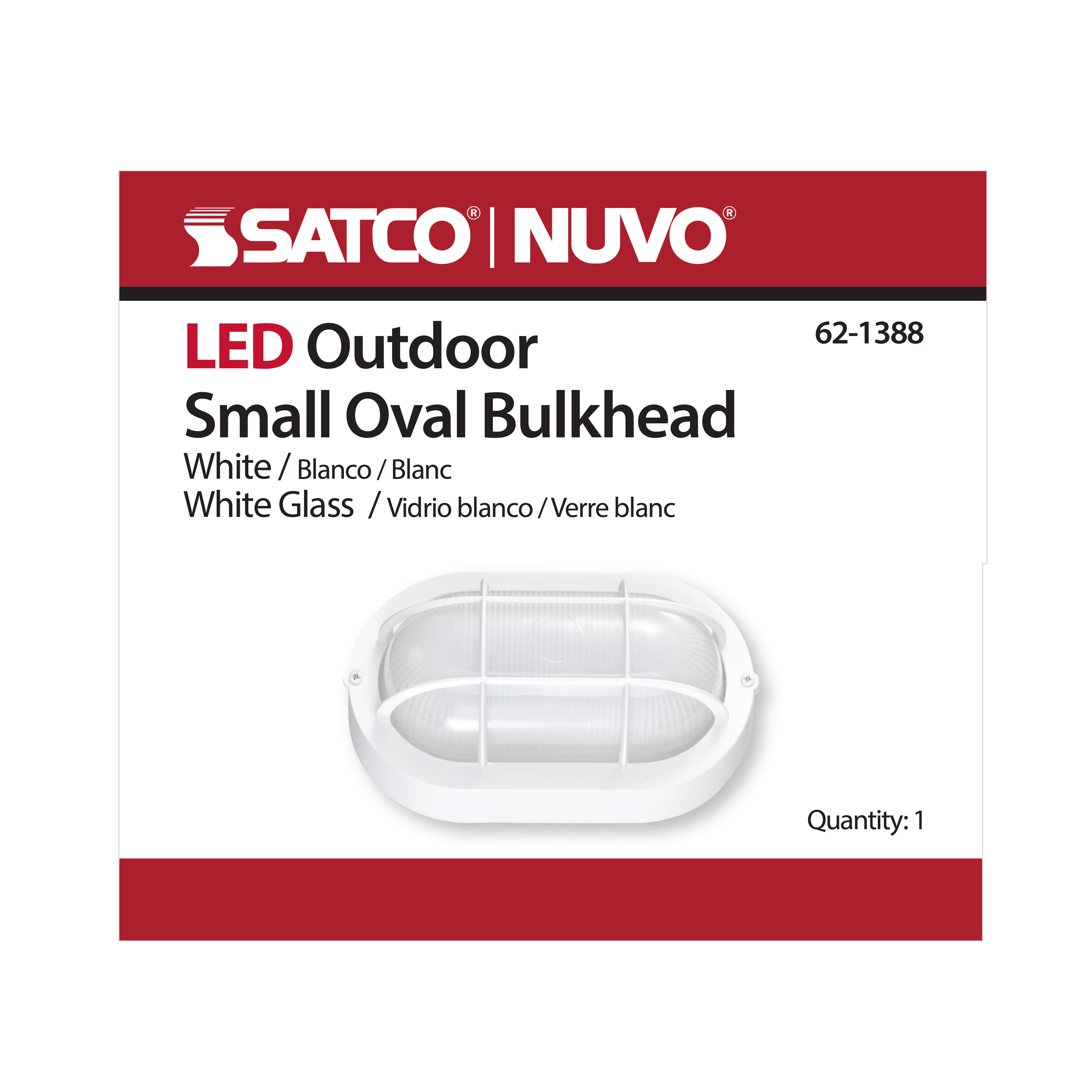 LED SMALL OVAL BULK HEAD - 62-1388