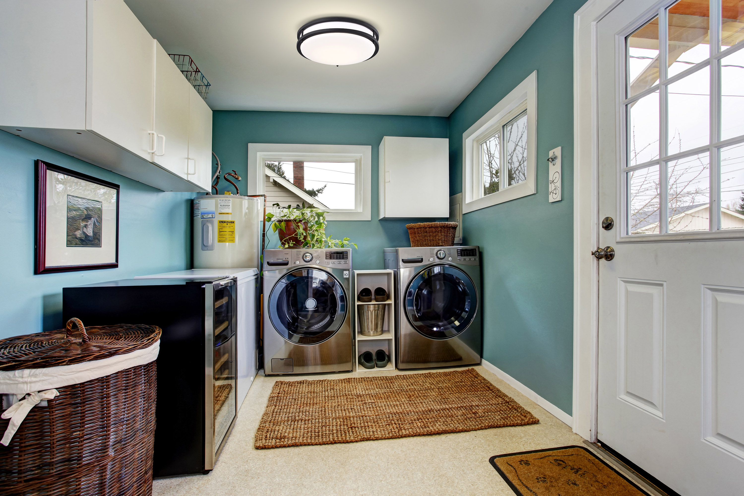 LED GLAMOUR BL 13" FLUSH - 62-1436