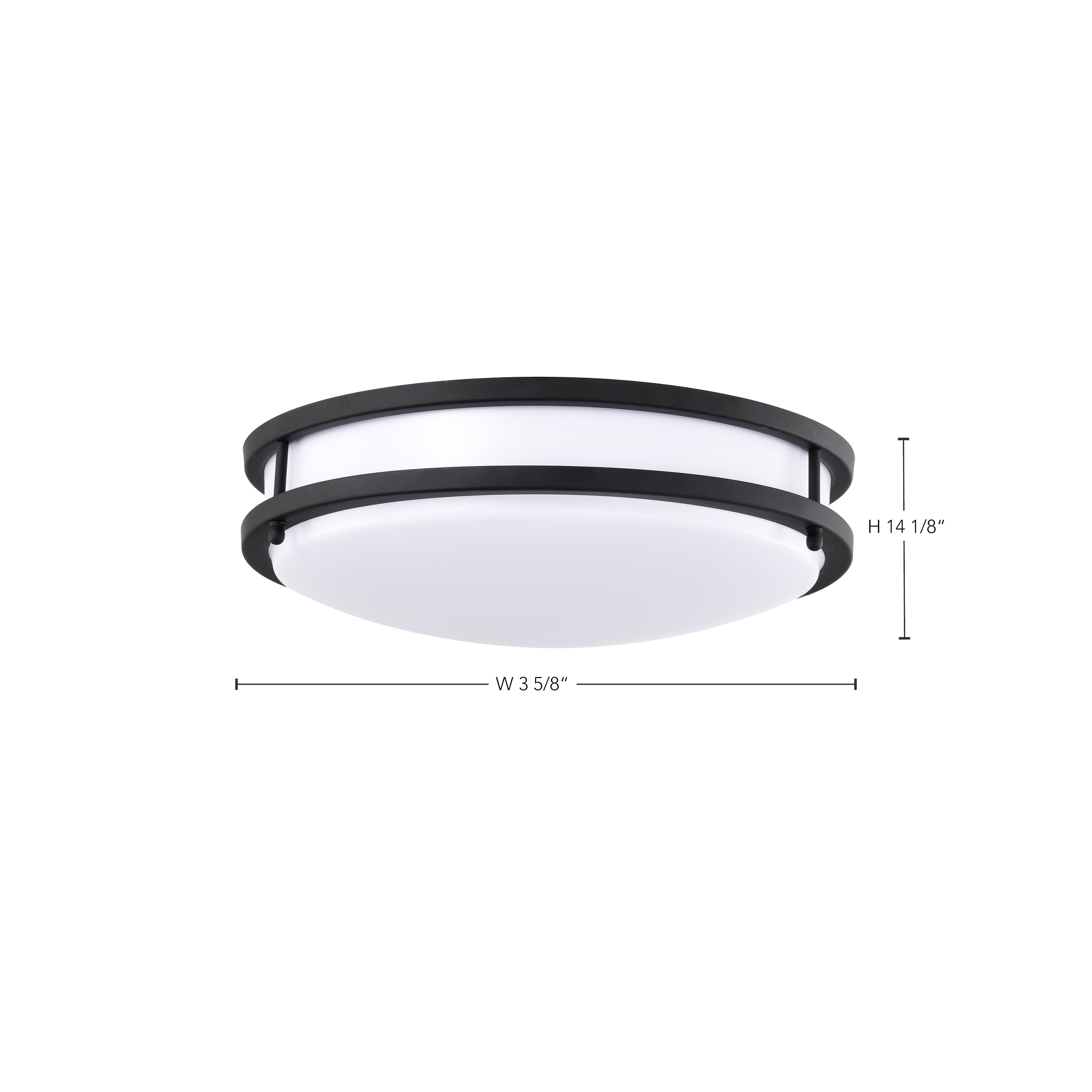 LED GLAMOUR BL 13" FLUSH - 62-1436