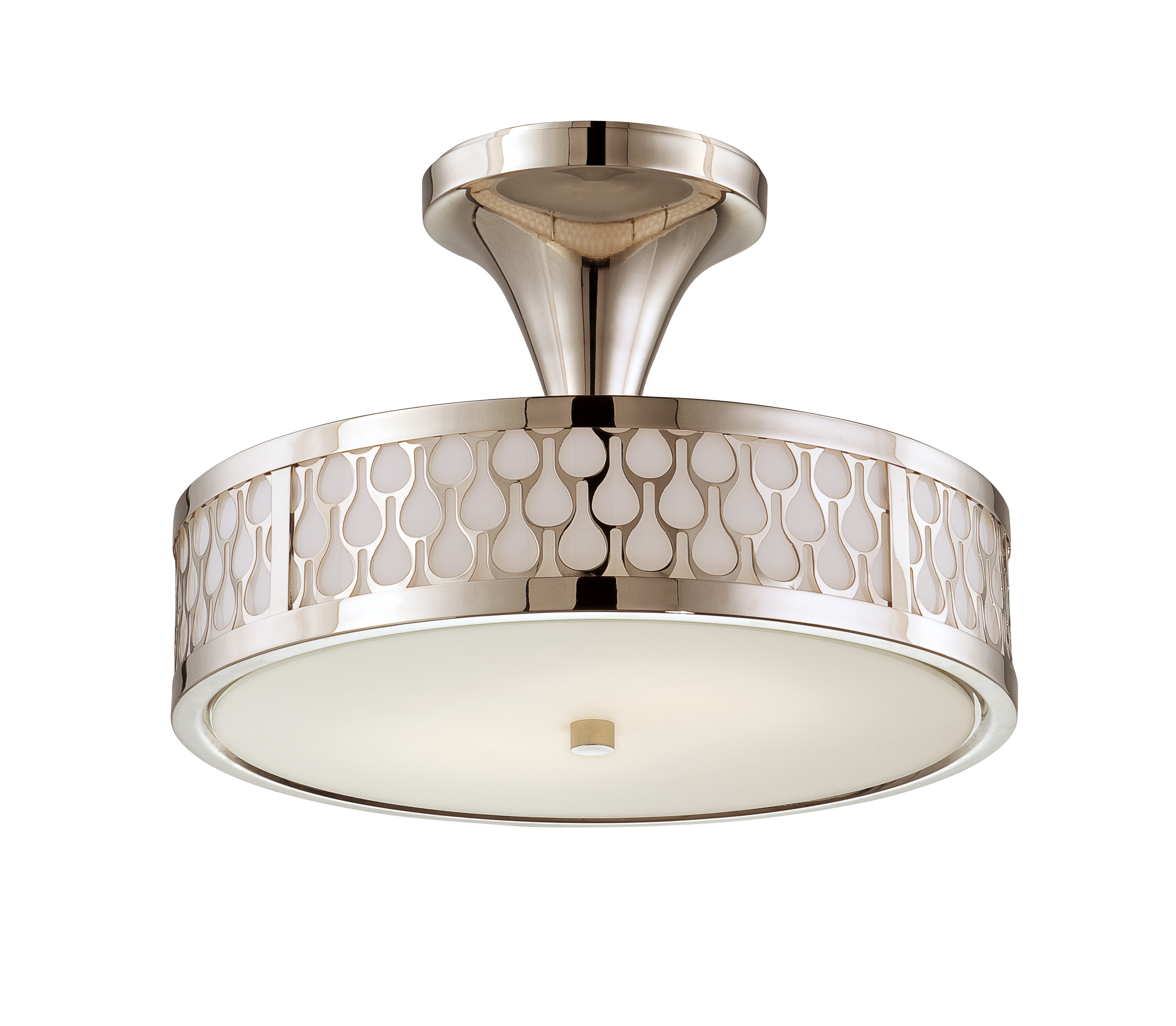 RAINDROP LED SEMI FLUSH - 62-145