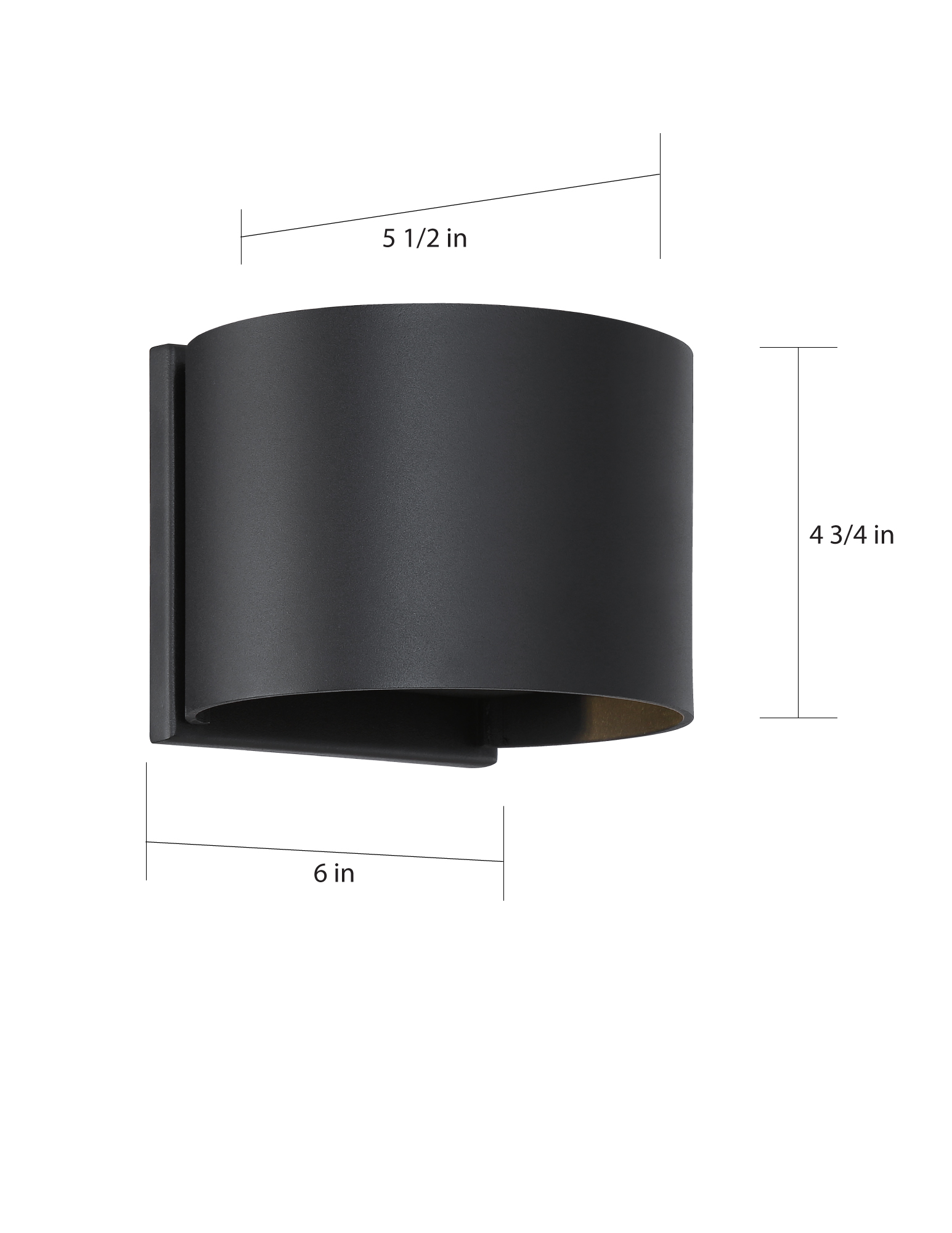 LIGHTGATE LED ROUND SCONCE - 62-1464