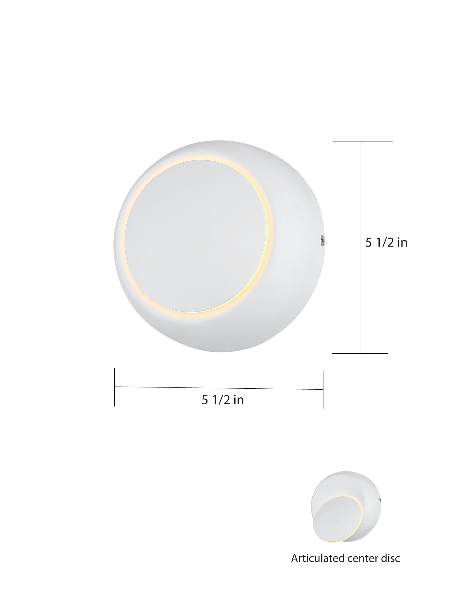 PINION LED WALL SCONCE - 62-1468