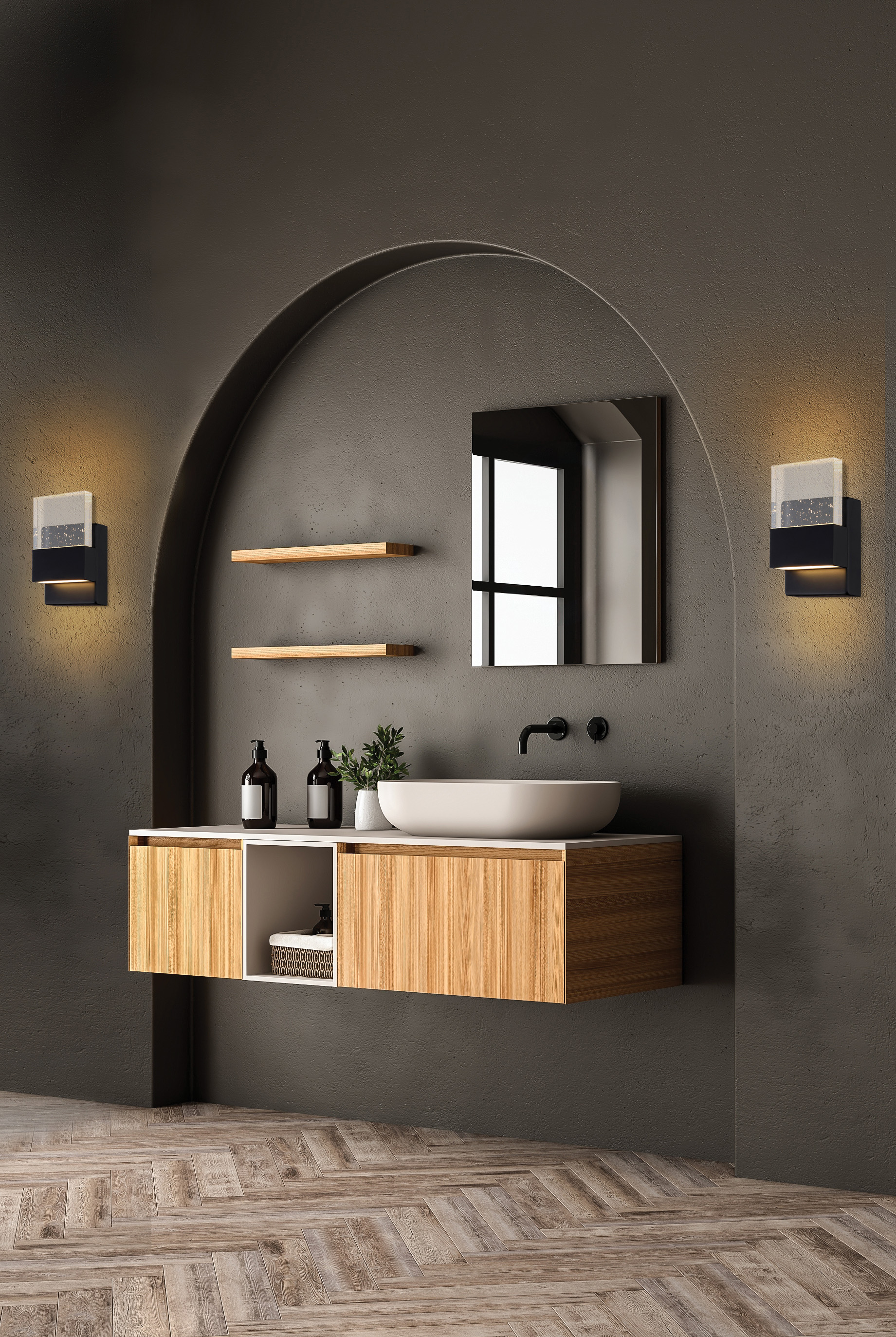 ELLUSION LED MED WALL SCONCE - 62-1502