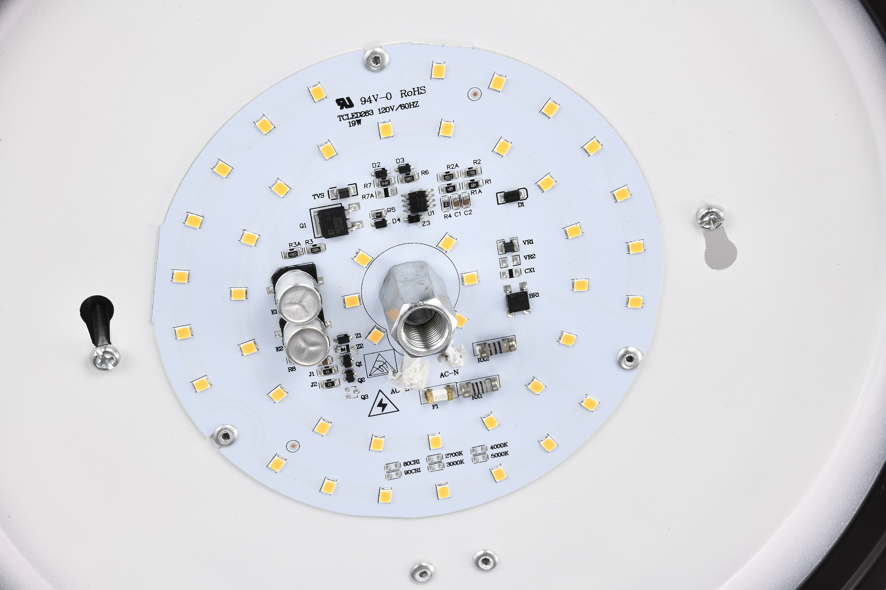 LED 19W 13" FLUSH MOUNT 3000K - 62-1558