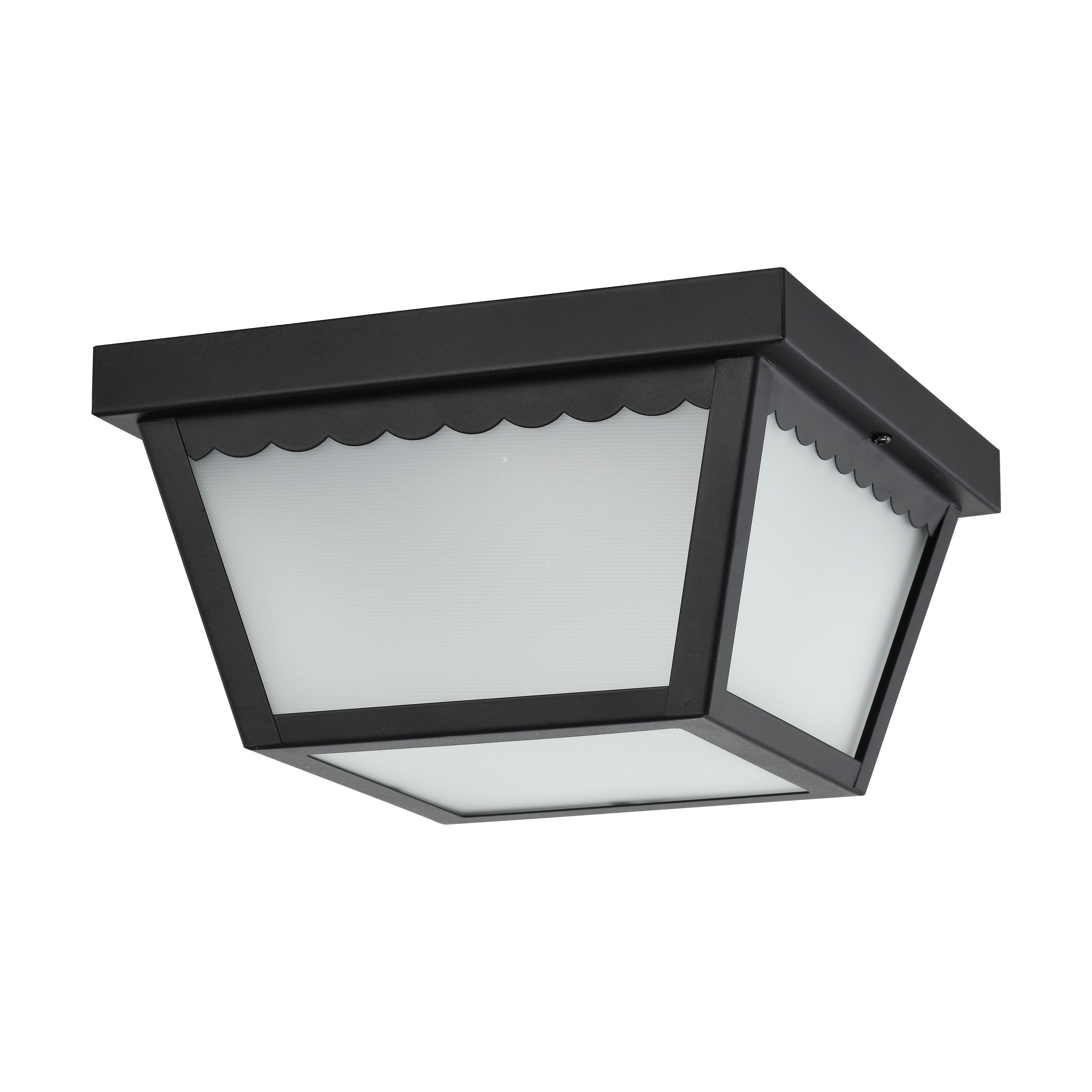 LED 12W 9" CARPORT FLUSH 3000K - 62-1572