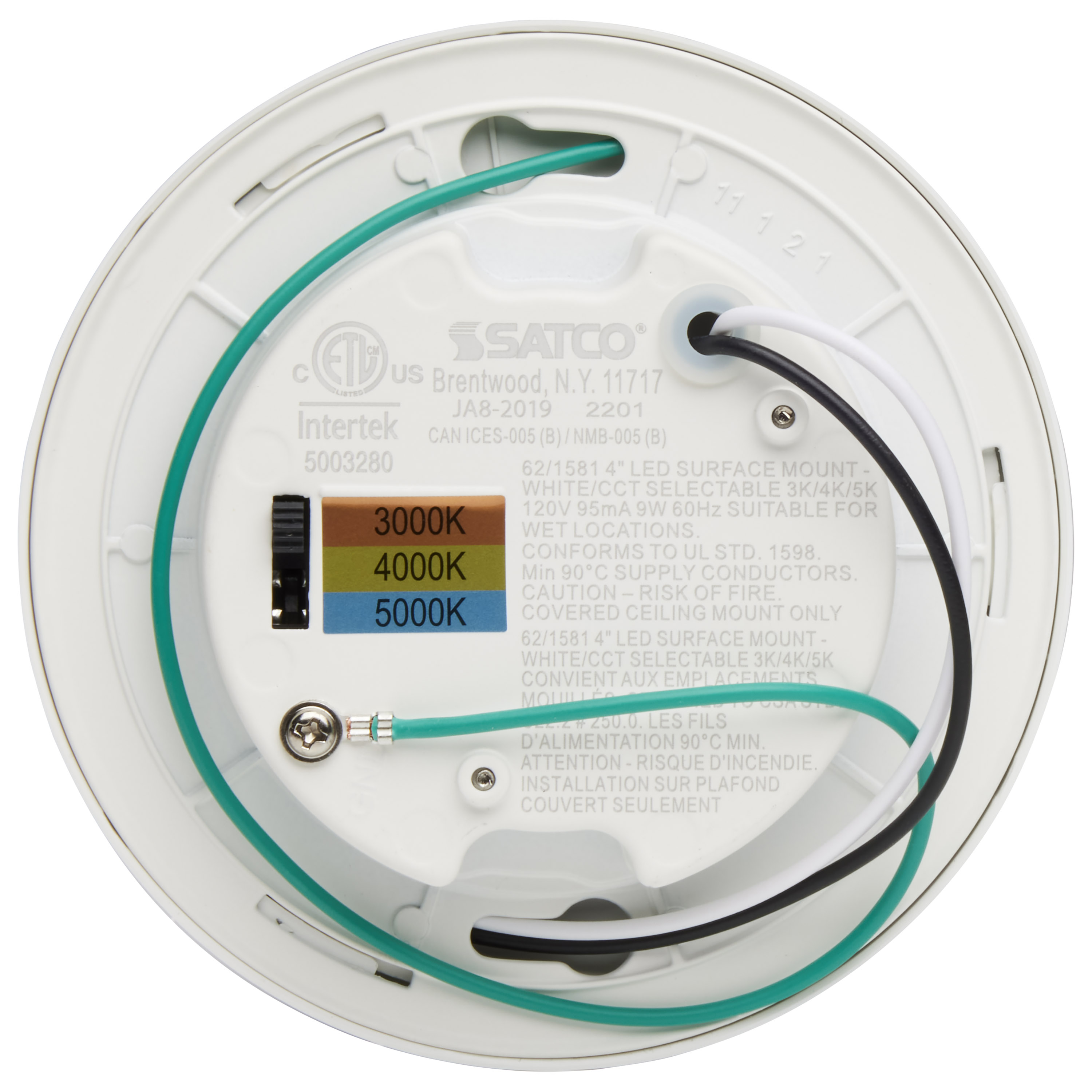 4" LED SURFACE MOUNT - WHITE - 62-1581