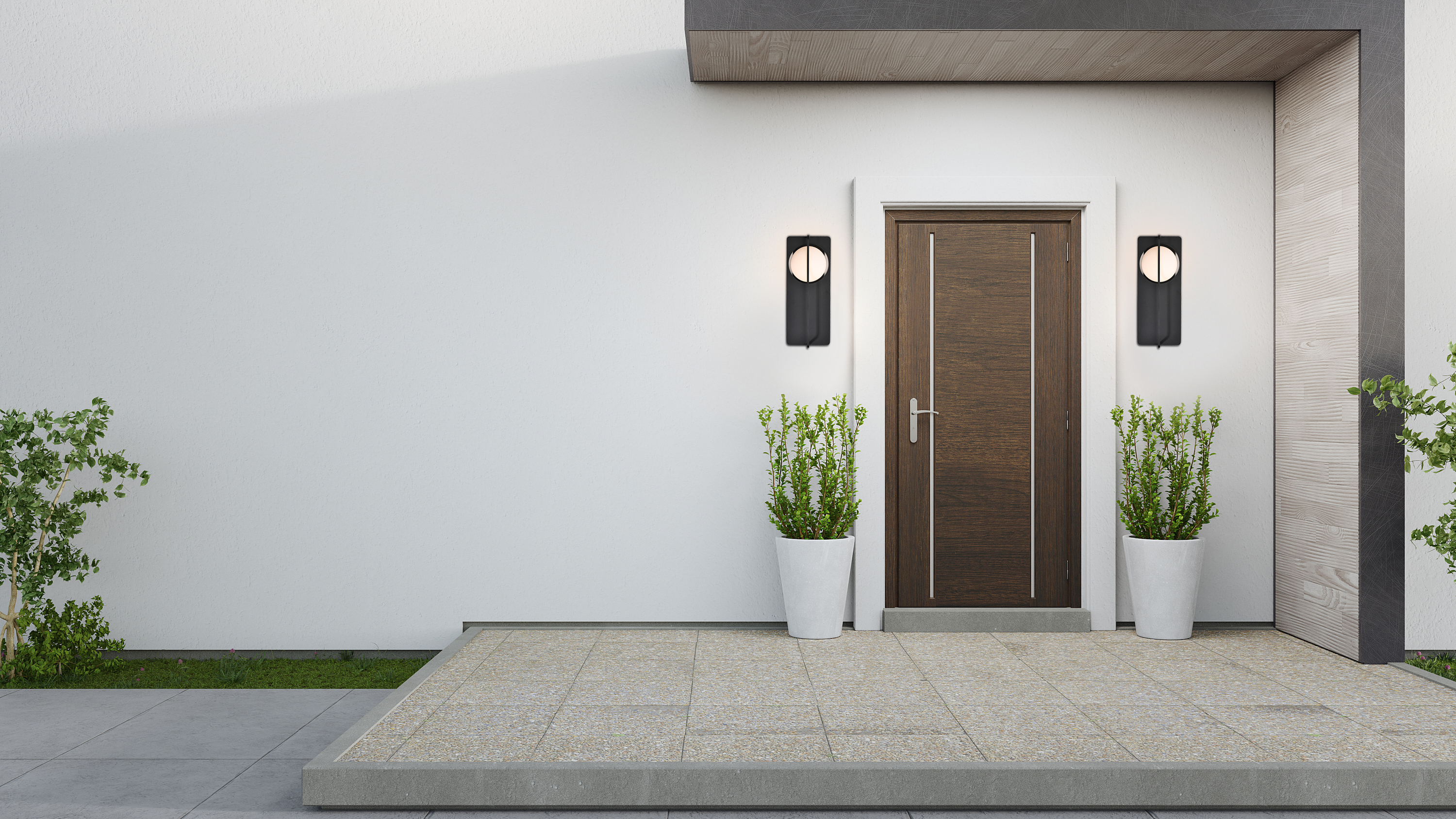 PORTAL 6W LED LG WALL LANTERN - 62-1610