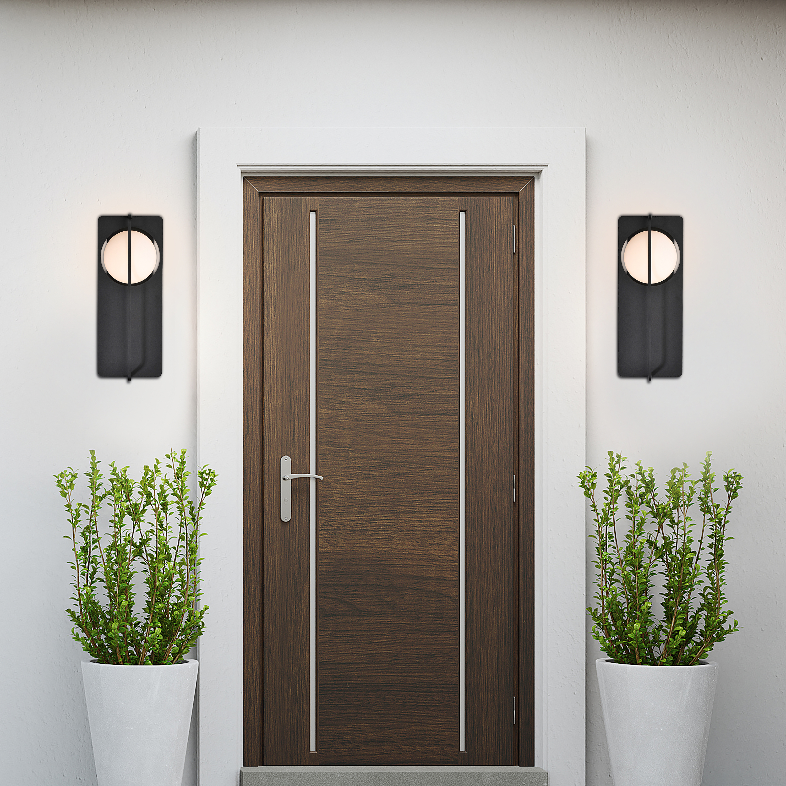 PORTAL 6W LED LG WALL LANTERN - 62-1610