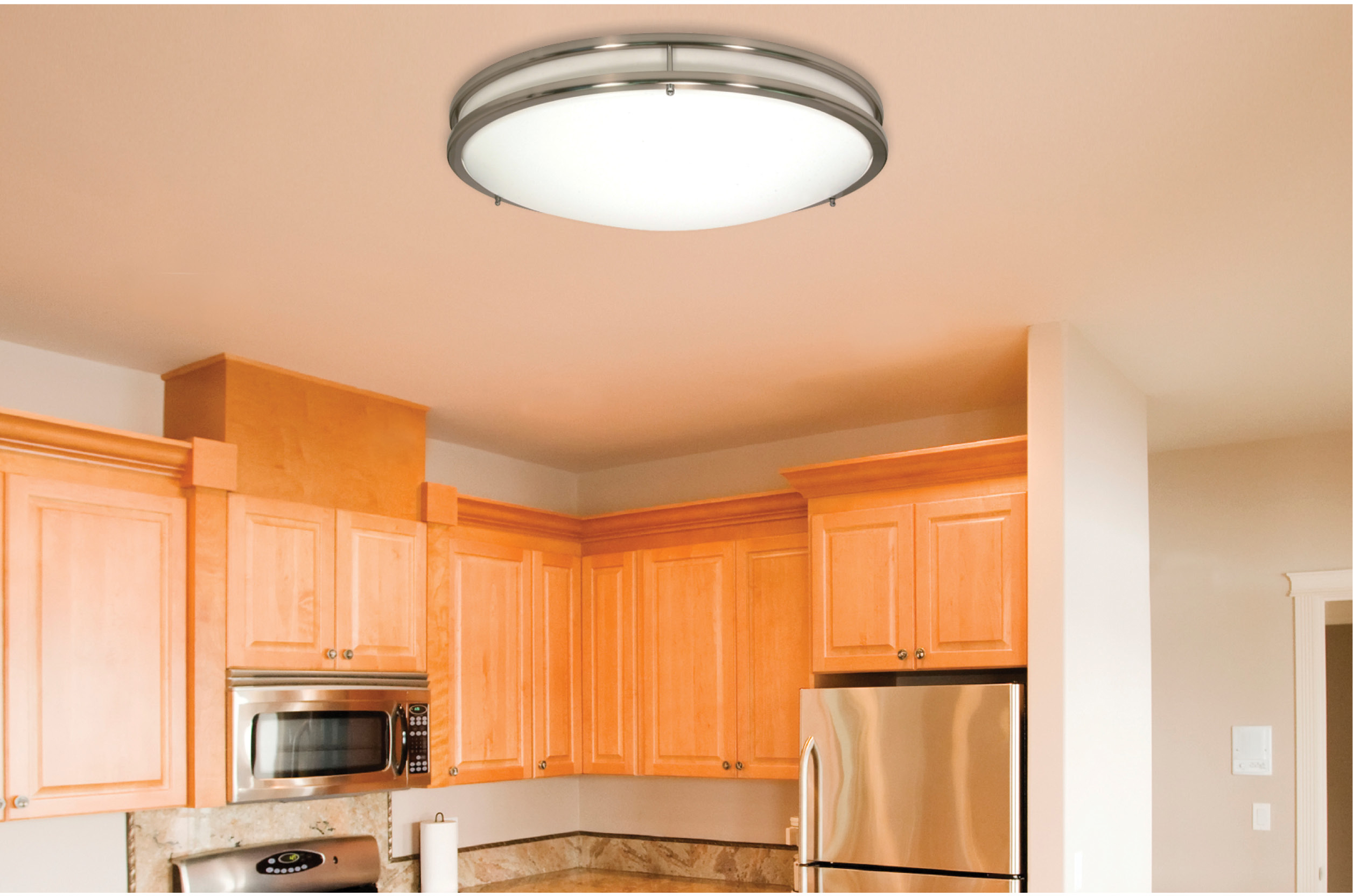 LED GLAMOUR BN 10" FLUSH - 62-1635