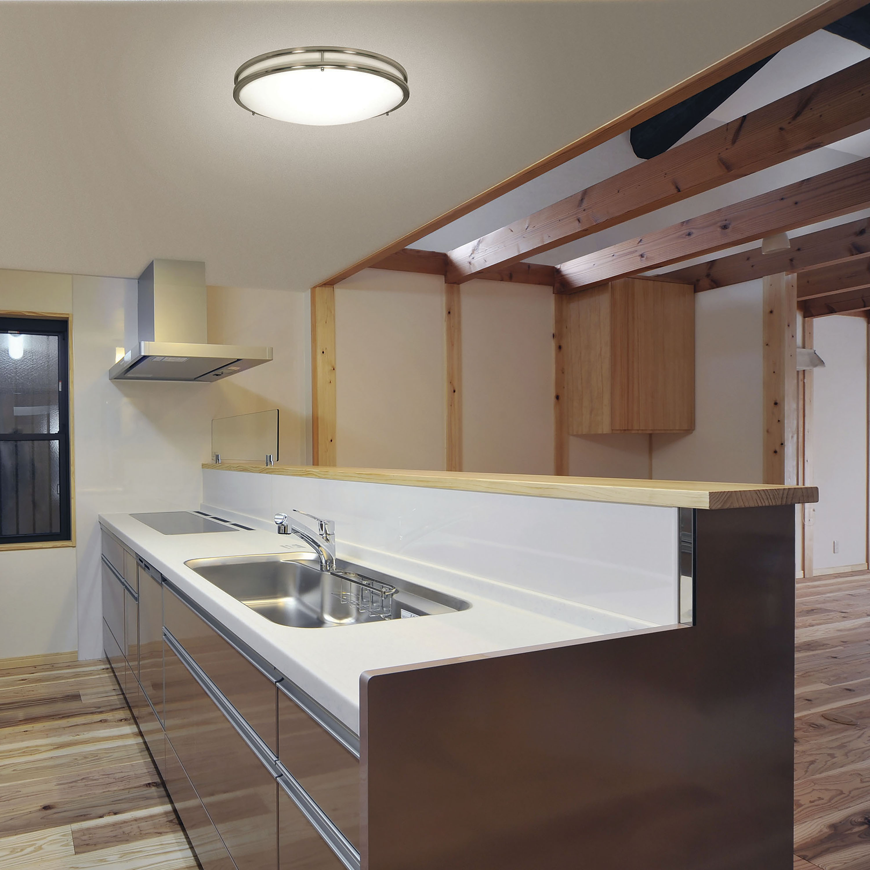 LED GLAMOUR BN 17" FLUSH - 62-1637