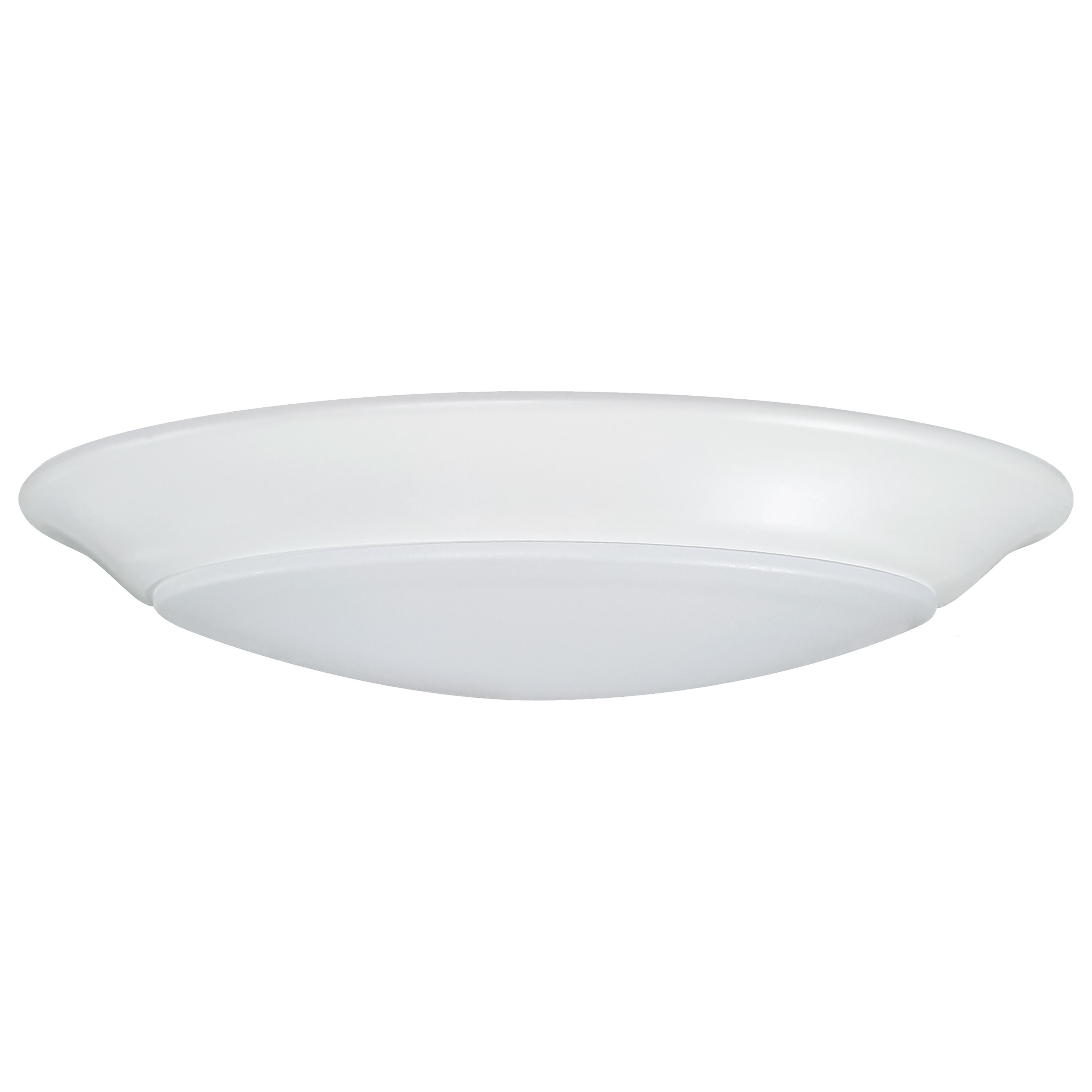 7" LED DISK LIGHT WHITE FINISH - 62-1661