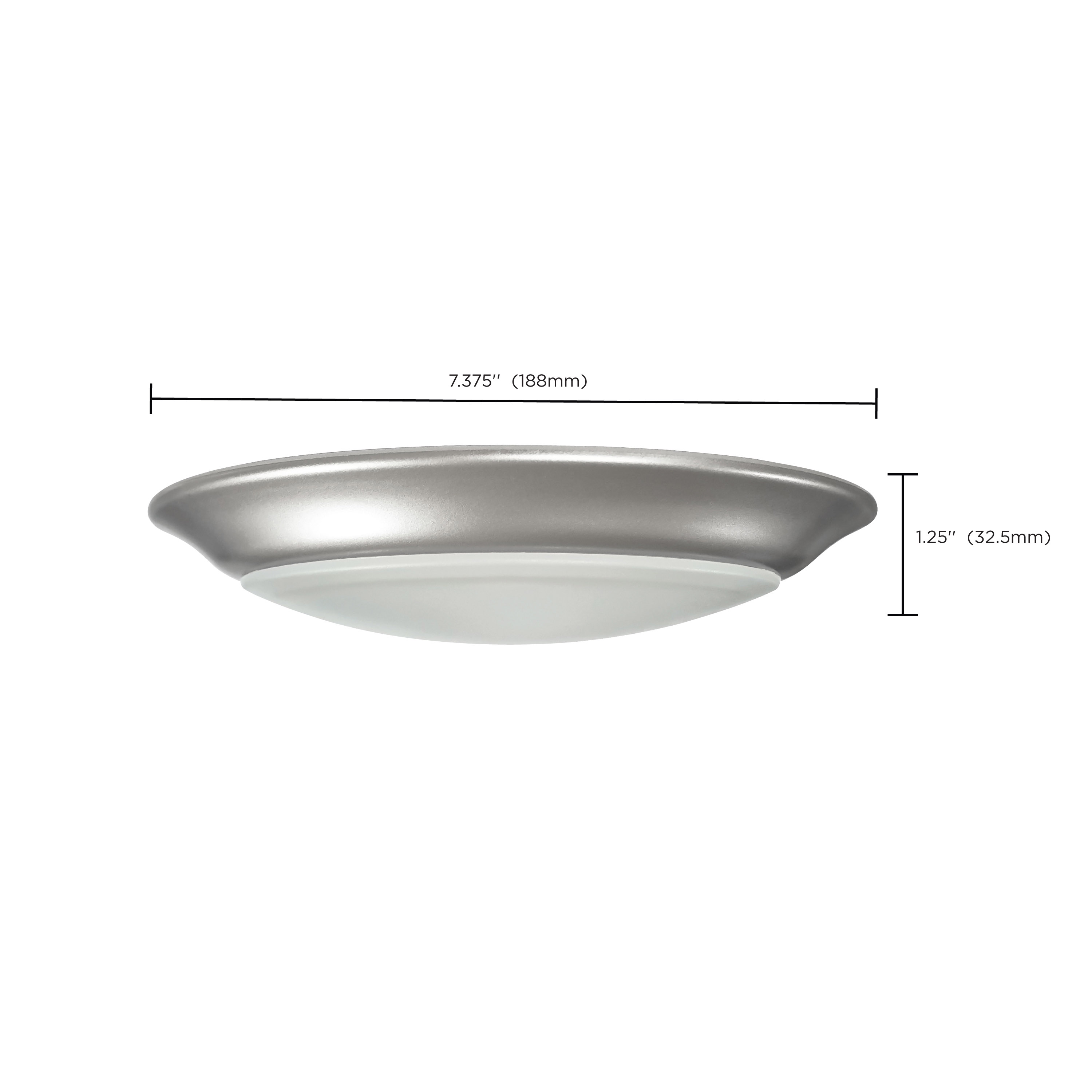 7" LED DISK LIGHT BN FINISH - 62-1663
