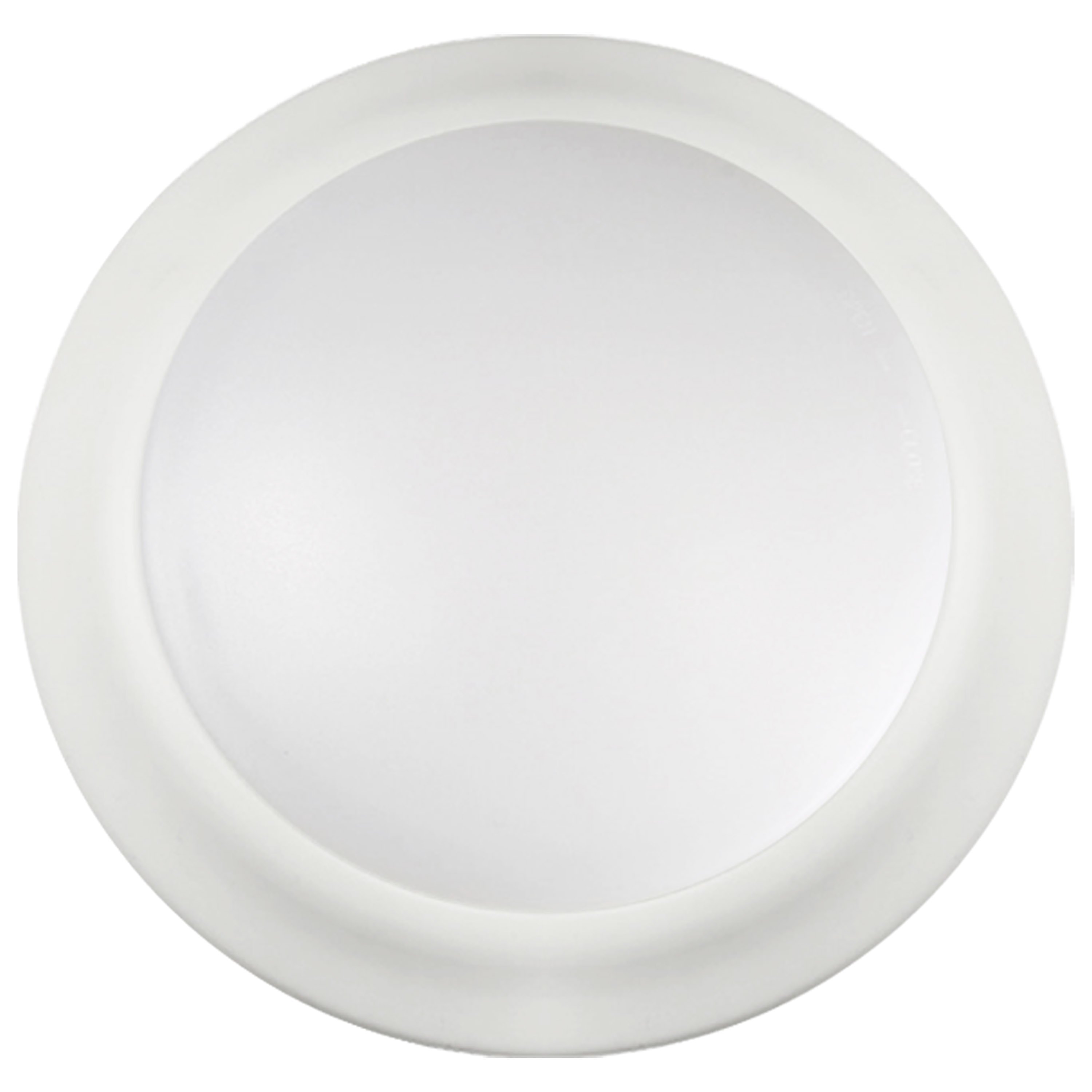 7" LED DISK LIGHT WHITE FINISH - 62-1664