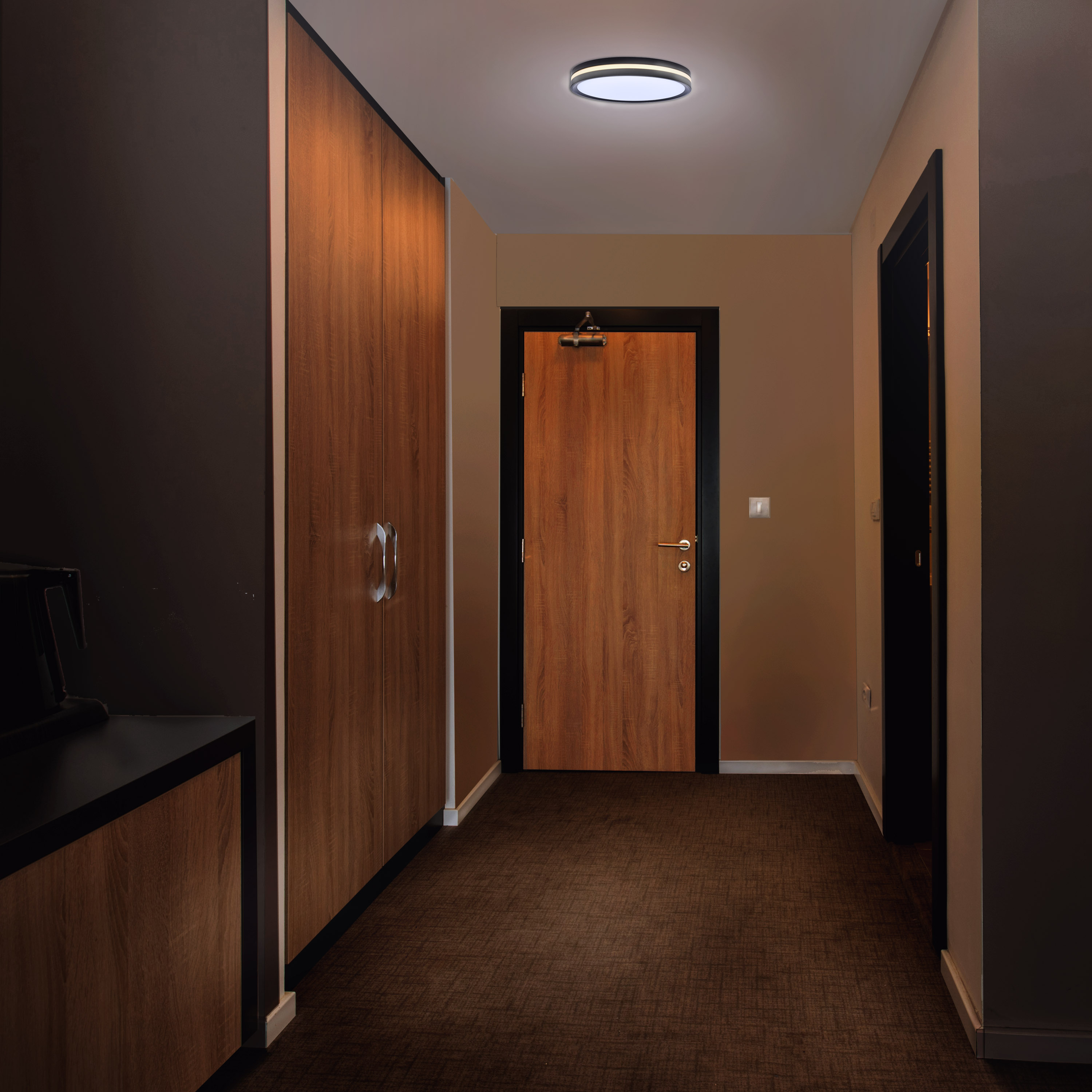 15" SURFACE MOUNT W/NIGHTLIGHT - 62-1693