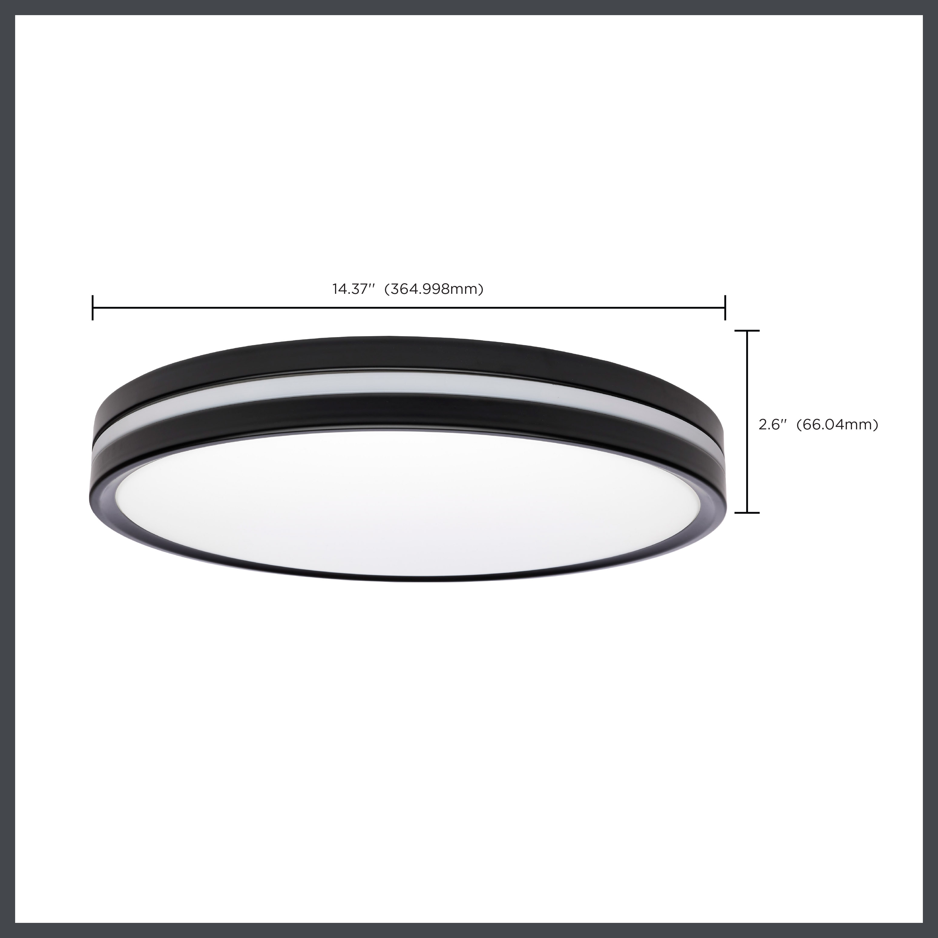 15" SURFACE MOUNT W/NIGHTLIGHT - 62-1693