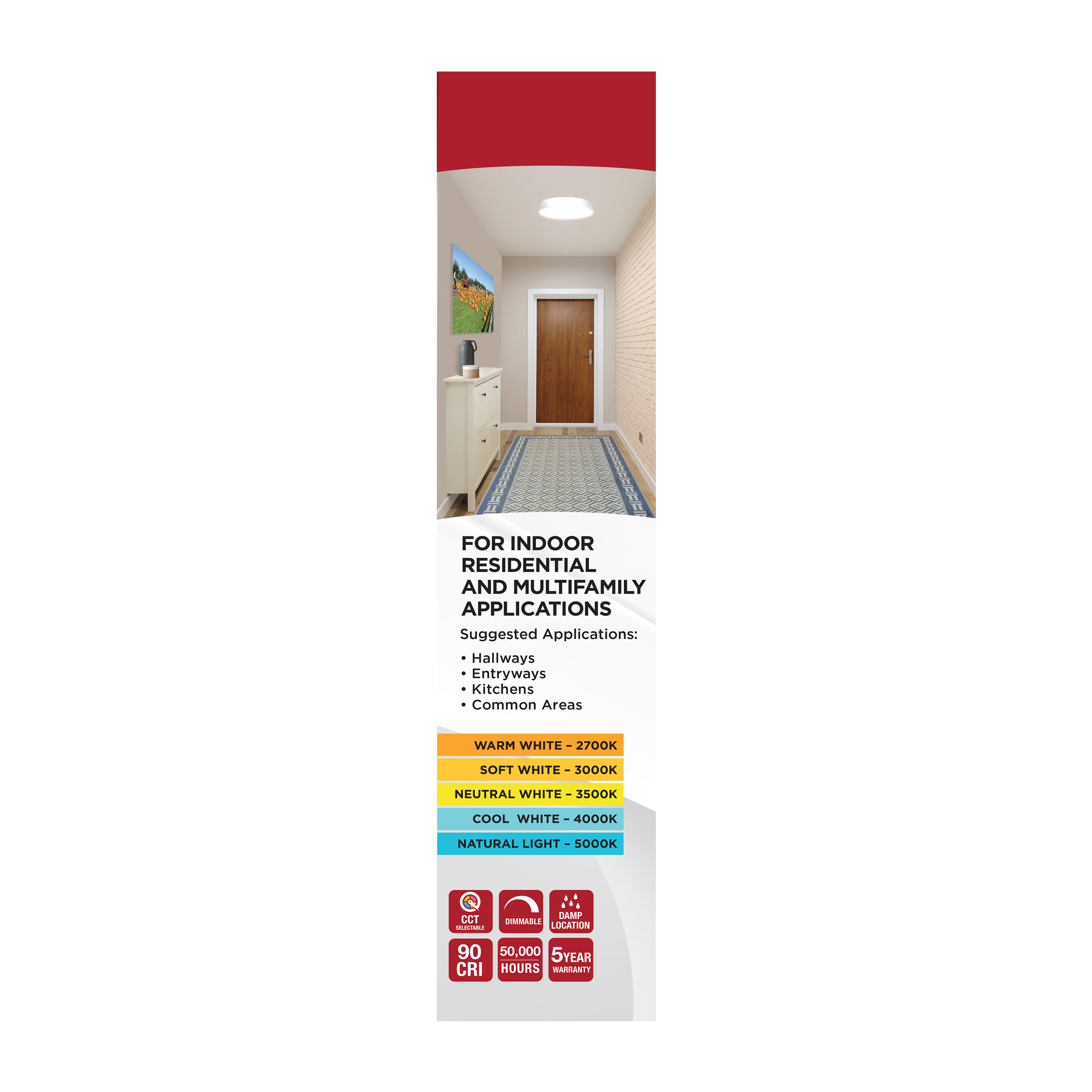 SELENE 13" LED FLUSH MOUNT - 62-1696